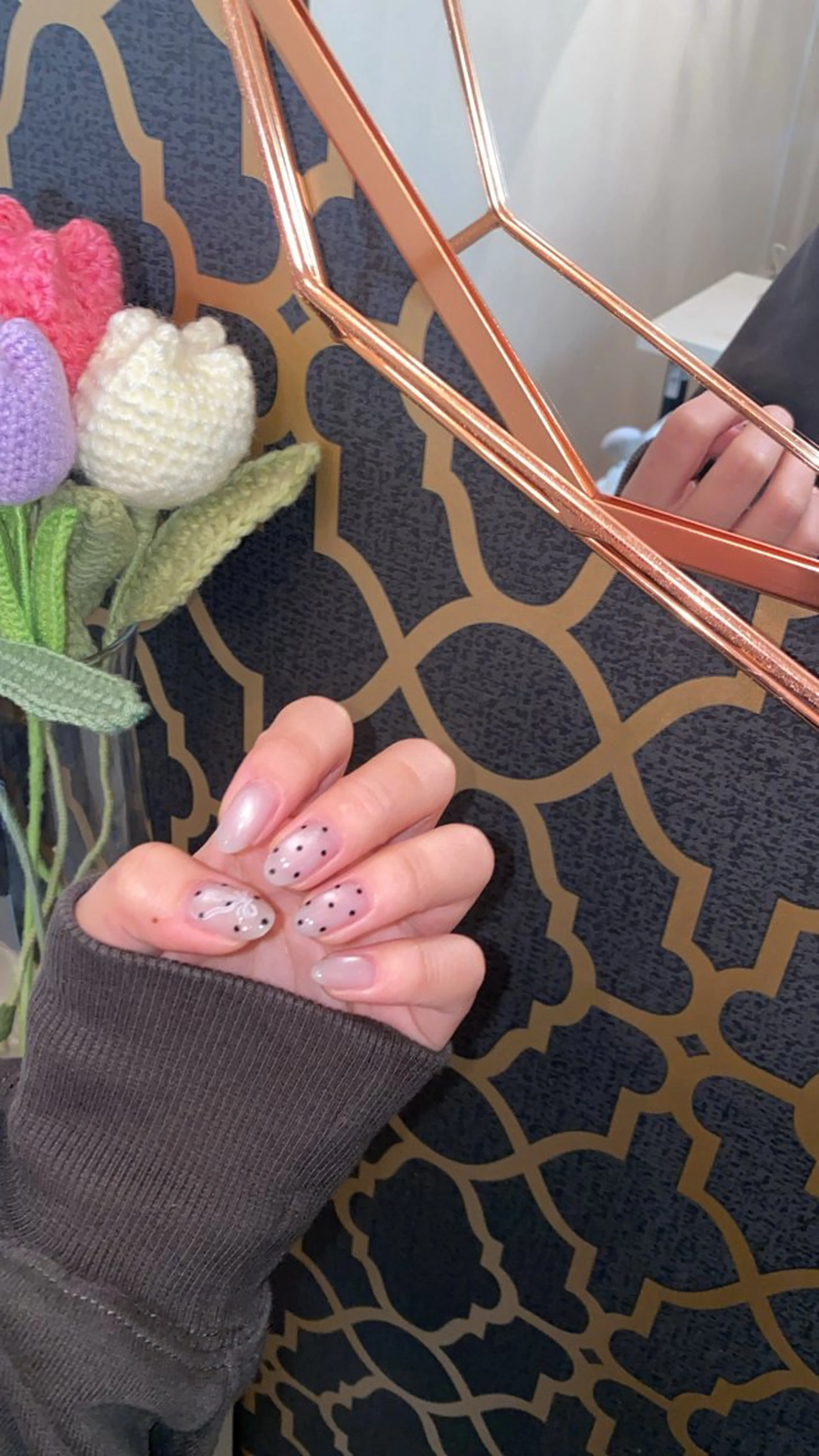 ネイル ドット 氷ネイル・うるうるネイル ハンドネイル nail salon Hope所属・HOPE 【ホプ】のネイルデザイン