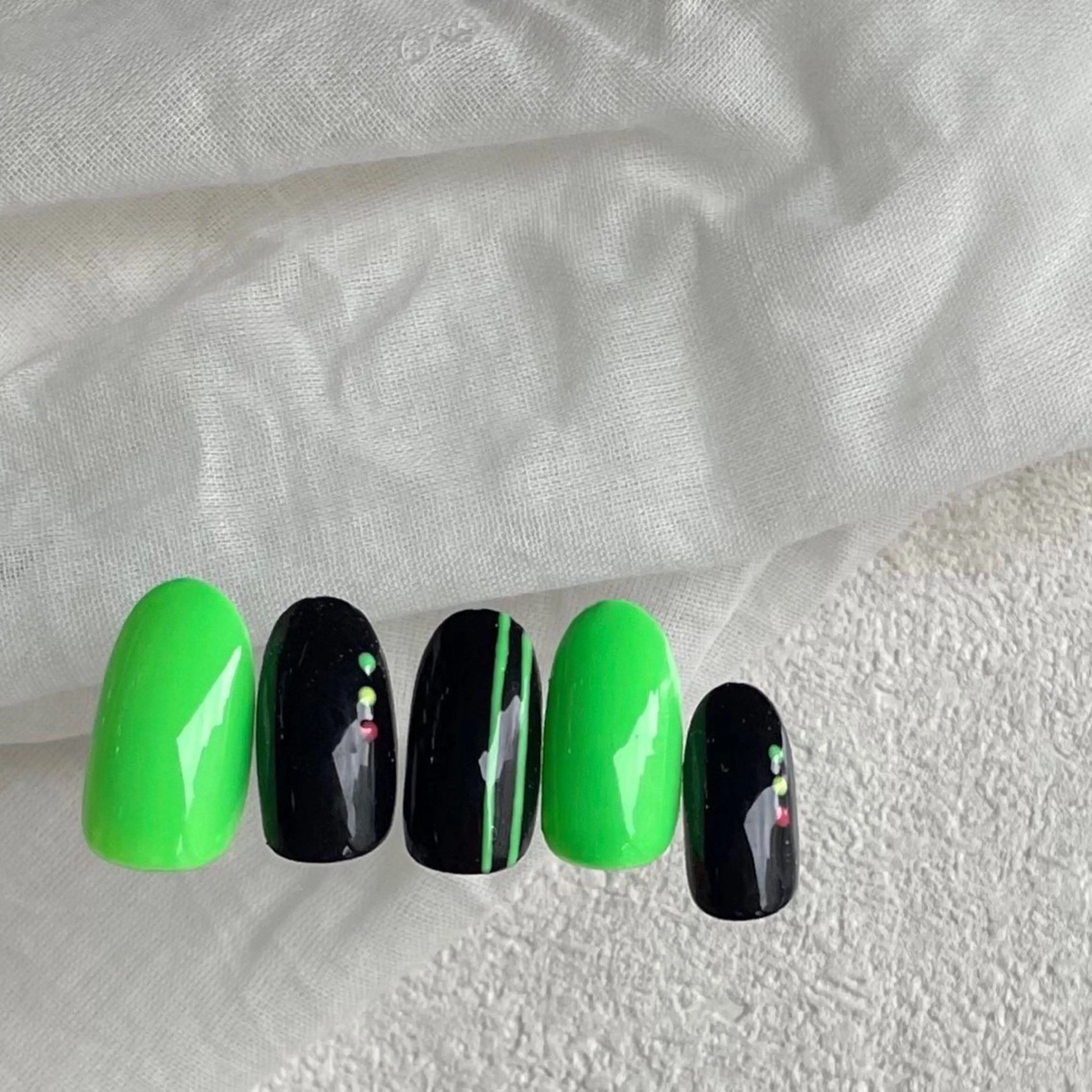 ネイル アートネイル ネイルチップ ⭐︎休業中の練習⭐︎ JNA認定講師髙橋のネイルデザイン