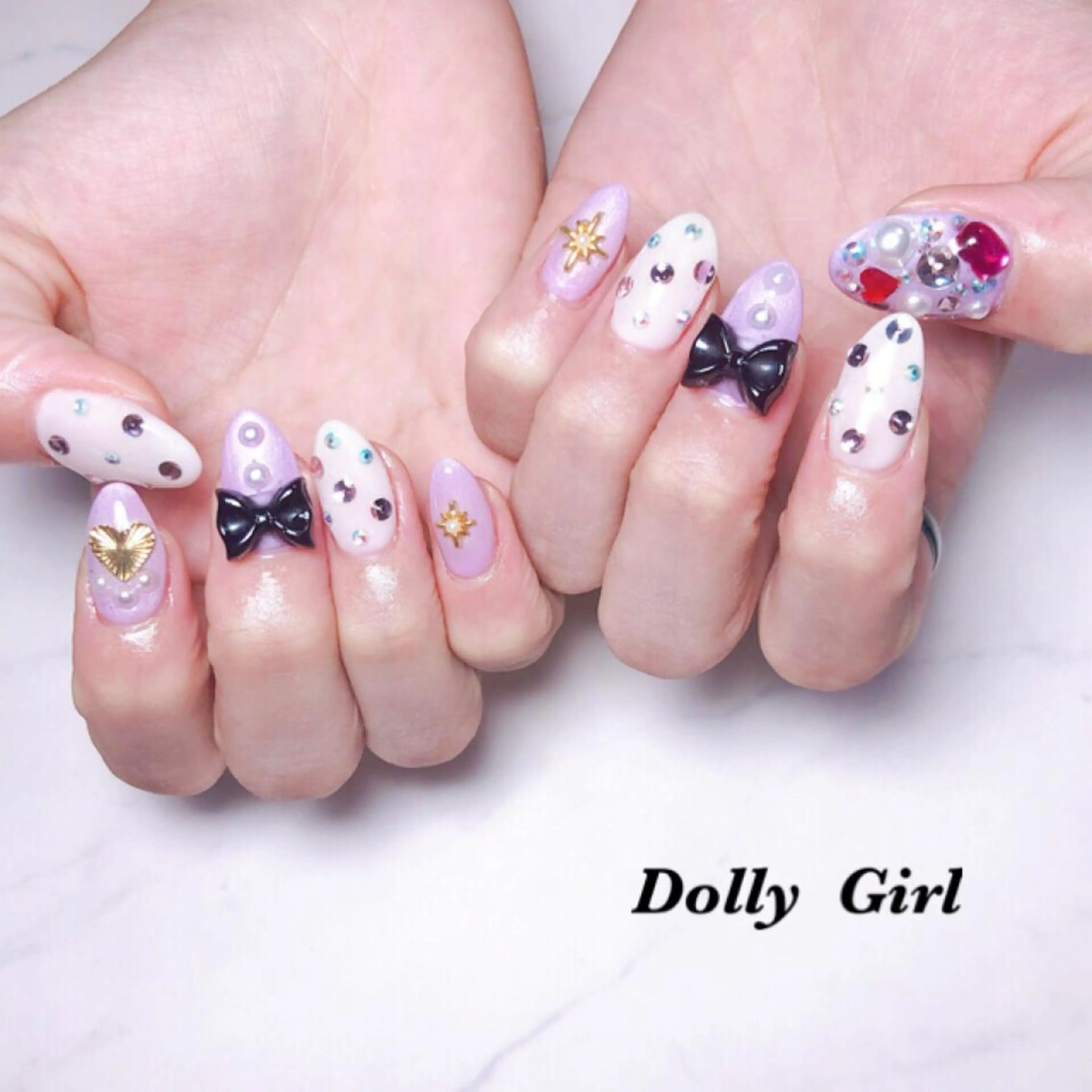 ネイル 個室ネイルサロンDolly Girl〜ドーリーガール〜所属・DollyGirl KYOKOのネイルデザイン