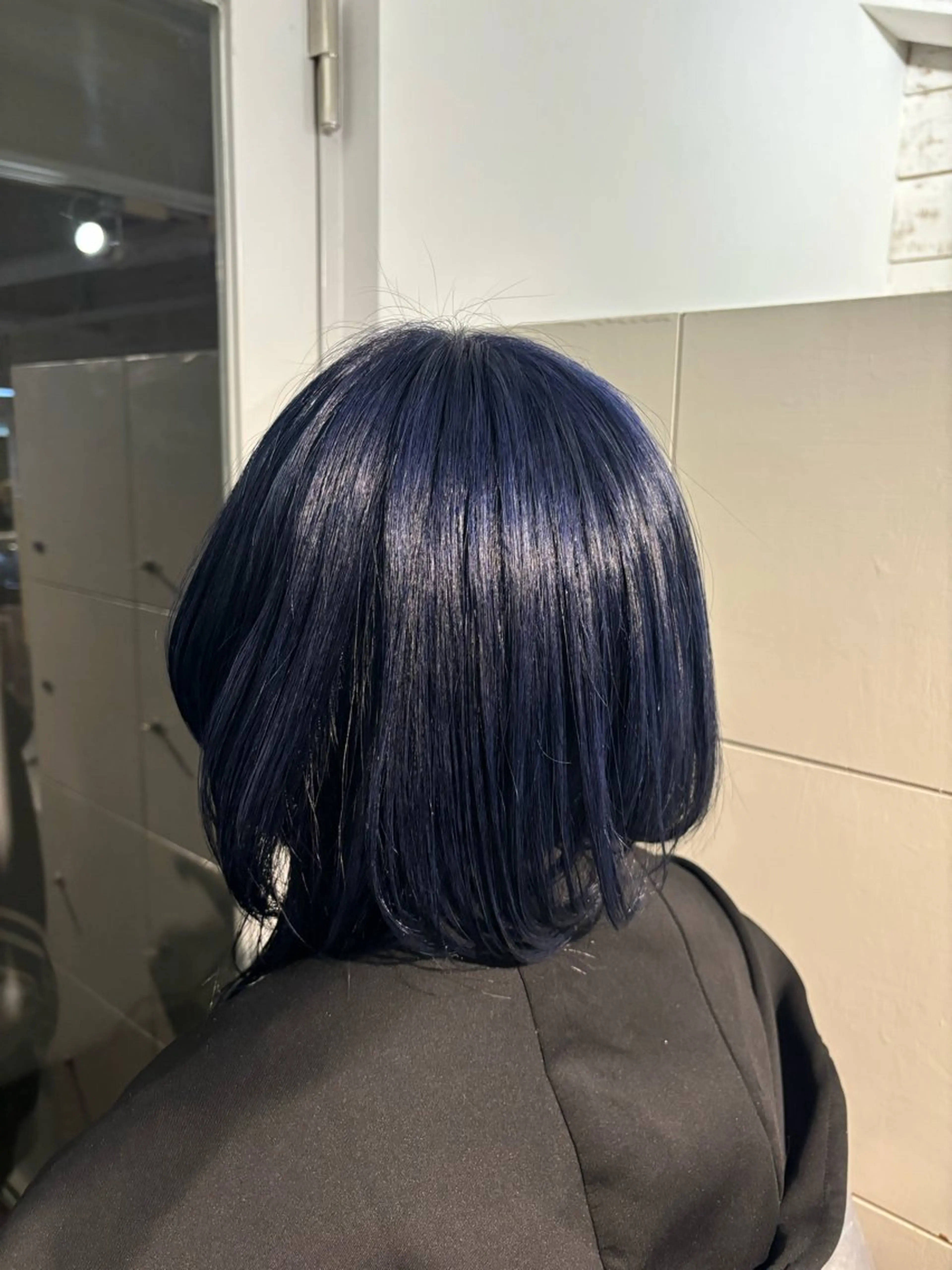 ミディアム カラー メンズパーマ/透明感 カラー/影山乃愛のヘアスタイル