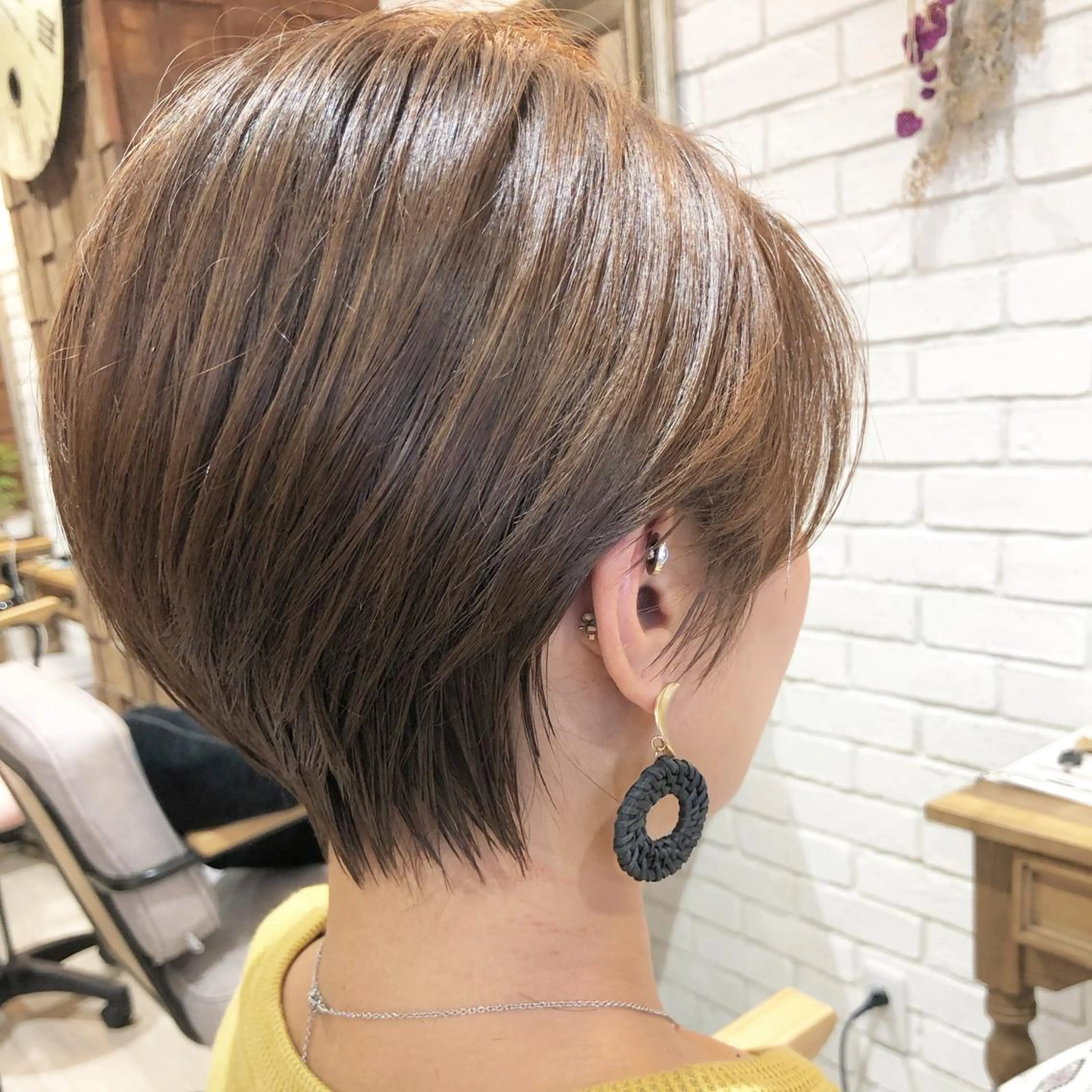 ショート くびれヘア ショートヘア カノンバイフラミューム所属・ショートは任せて ミヤザキのヘアスタイル