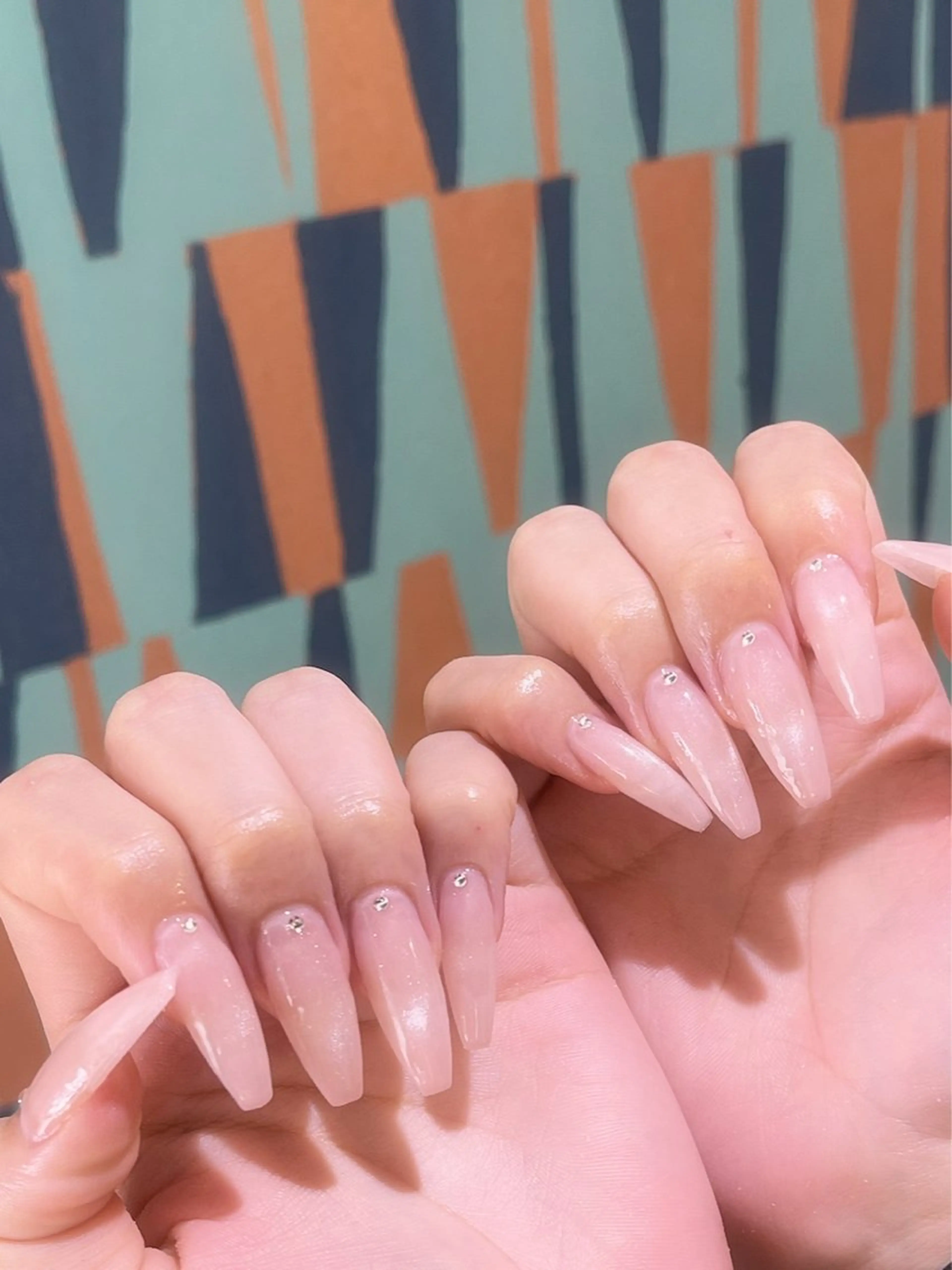 ネイル 韓国ネイル マグネットネイル ハンドネイル ネイルハウス✴︎ふたご座所属・ネイルハウスふたご座 Natsumiのネイルデザイン