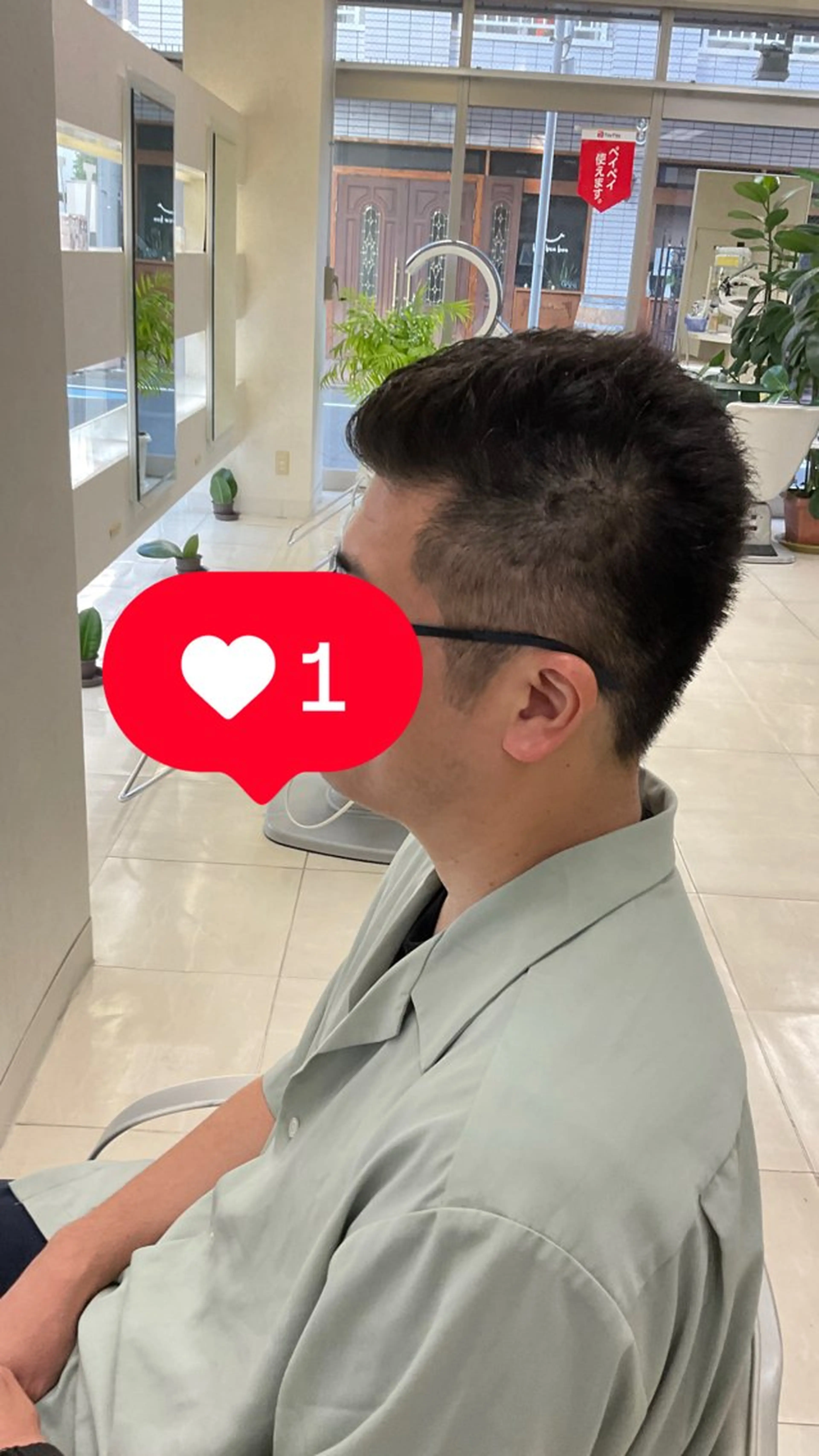 メンズ メンズパーマ タカハシ リナのヘアスタイル