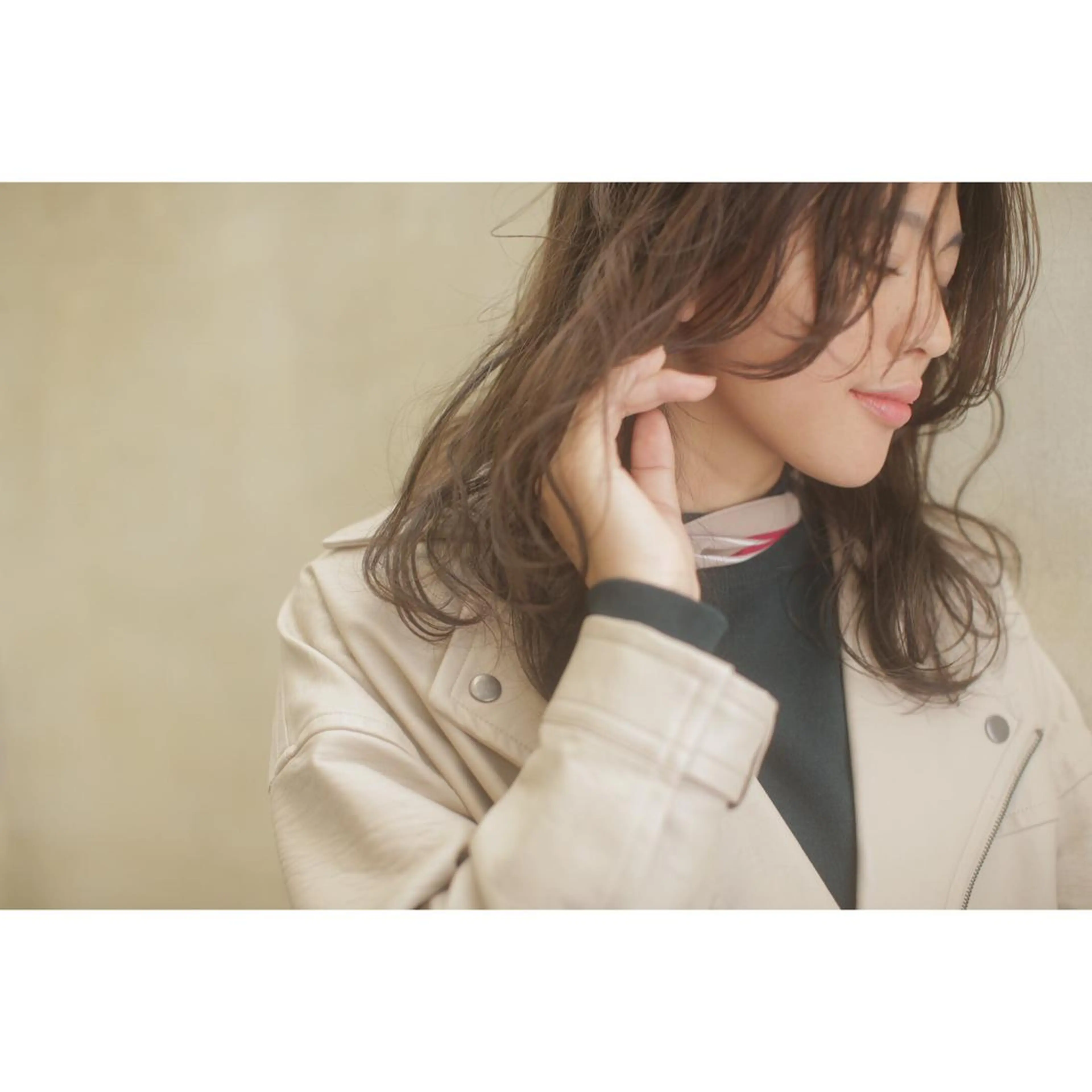 ミディアム カラー パーマ カット パーマ トリートメント 心斎橋 美髪職人 近江のヘアスタイル