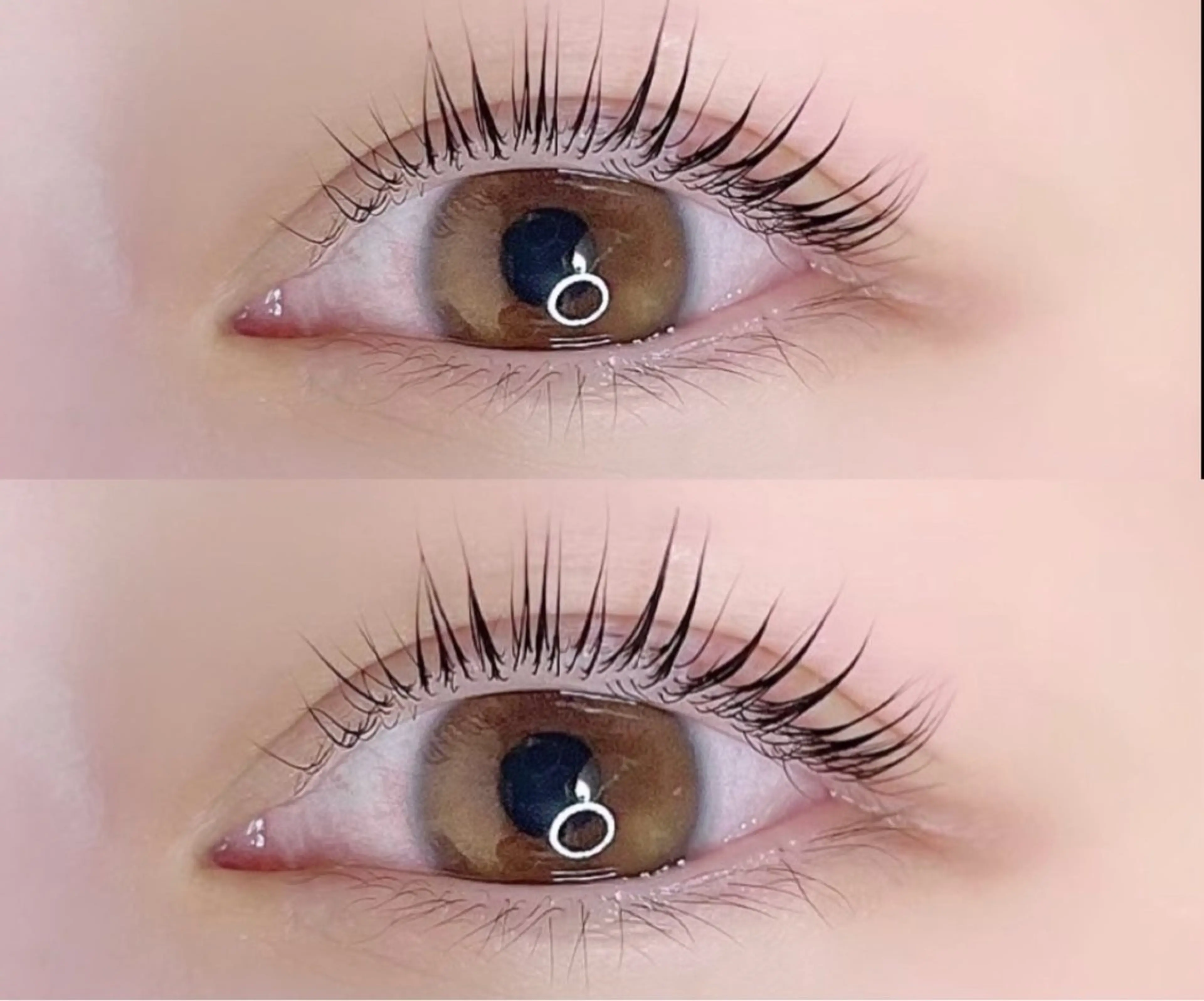 マツエク・マツパ eve🐰束間まつ毛 /透明感カラーのヘアスタイル