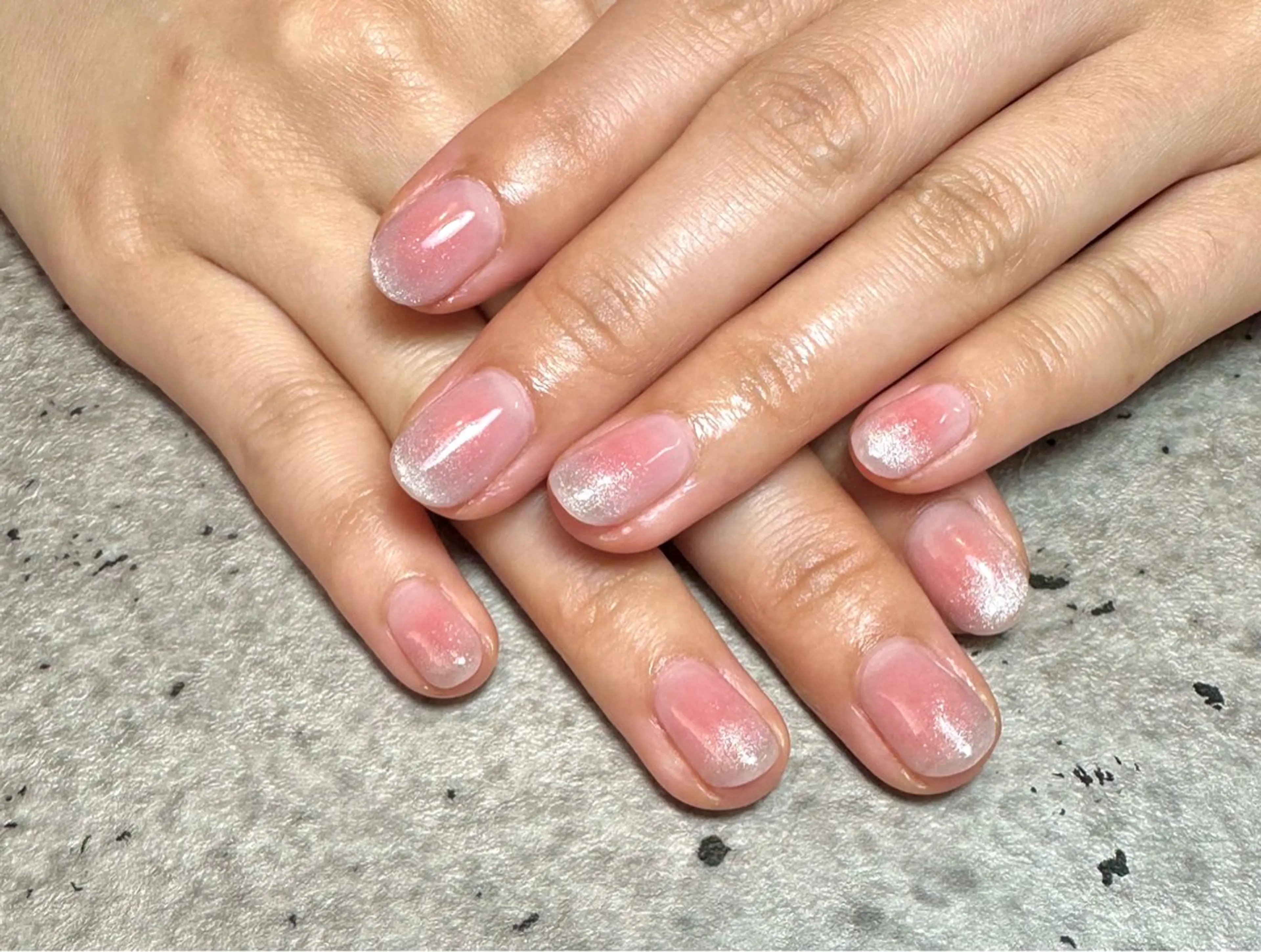 ネイル マグネットネイル ハンドネイル フットネイル GéRanium Harukaのネイルデザイン