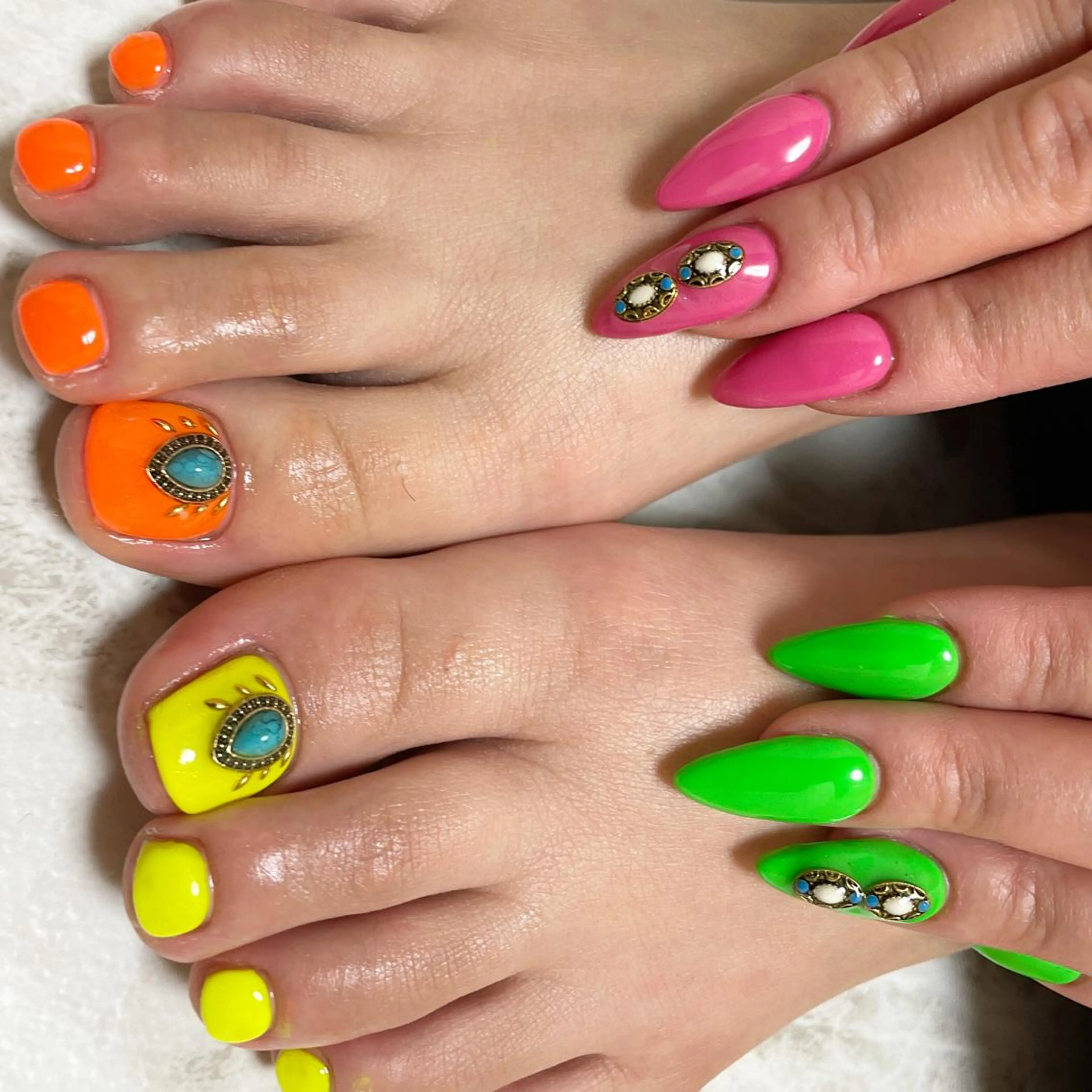 ネイル 山中 あいのネイルデザイン