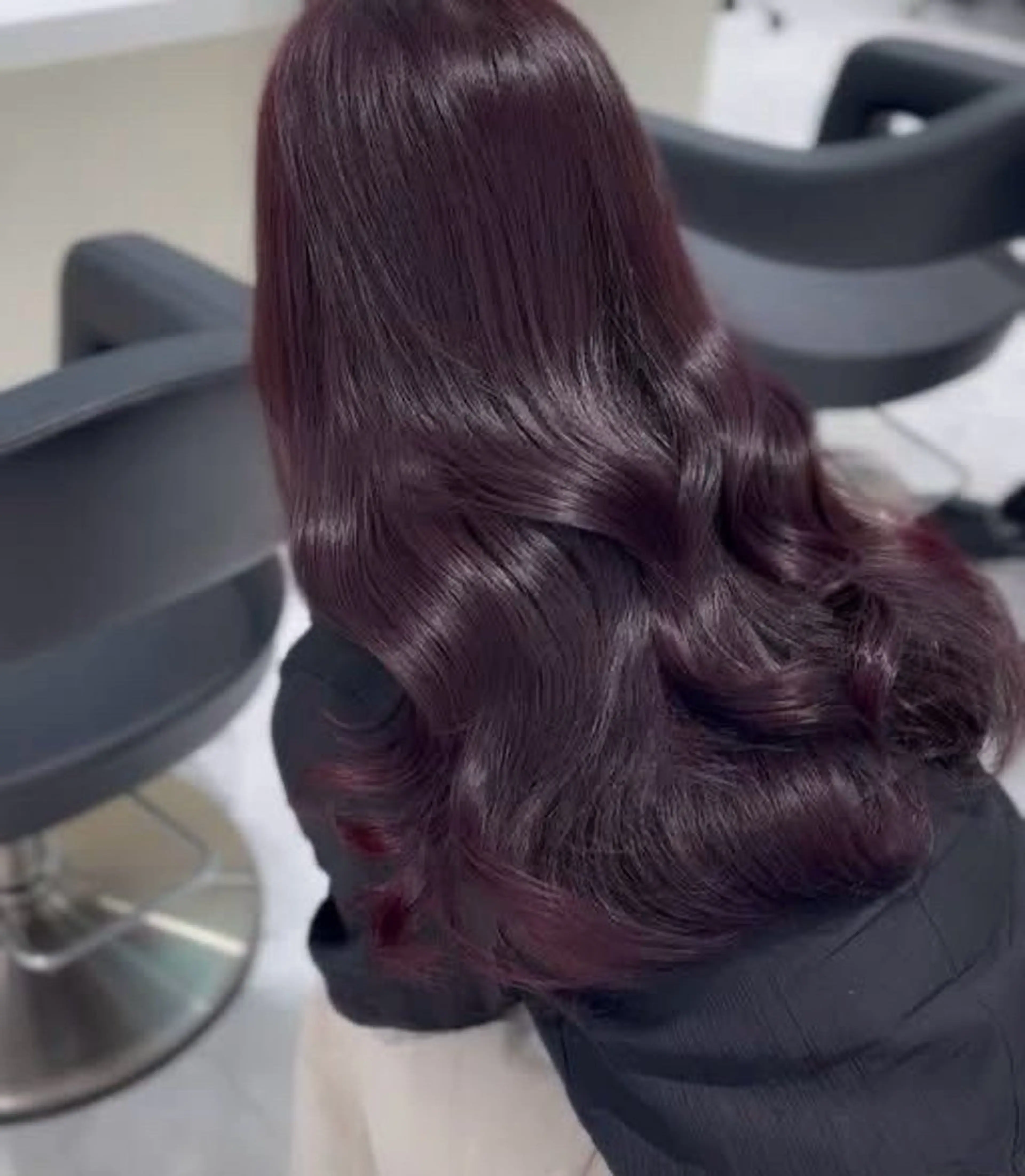 ロング カラー ブラウンカラー ラベンダーカラー nok所属・🫧daito/艶髪 /透明感カラー🫧のヘアスタイル