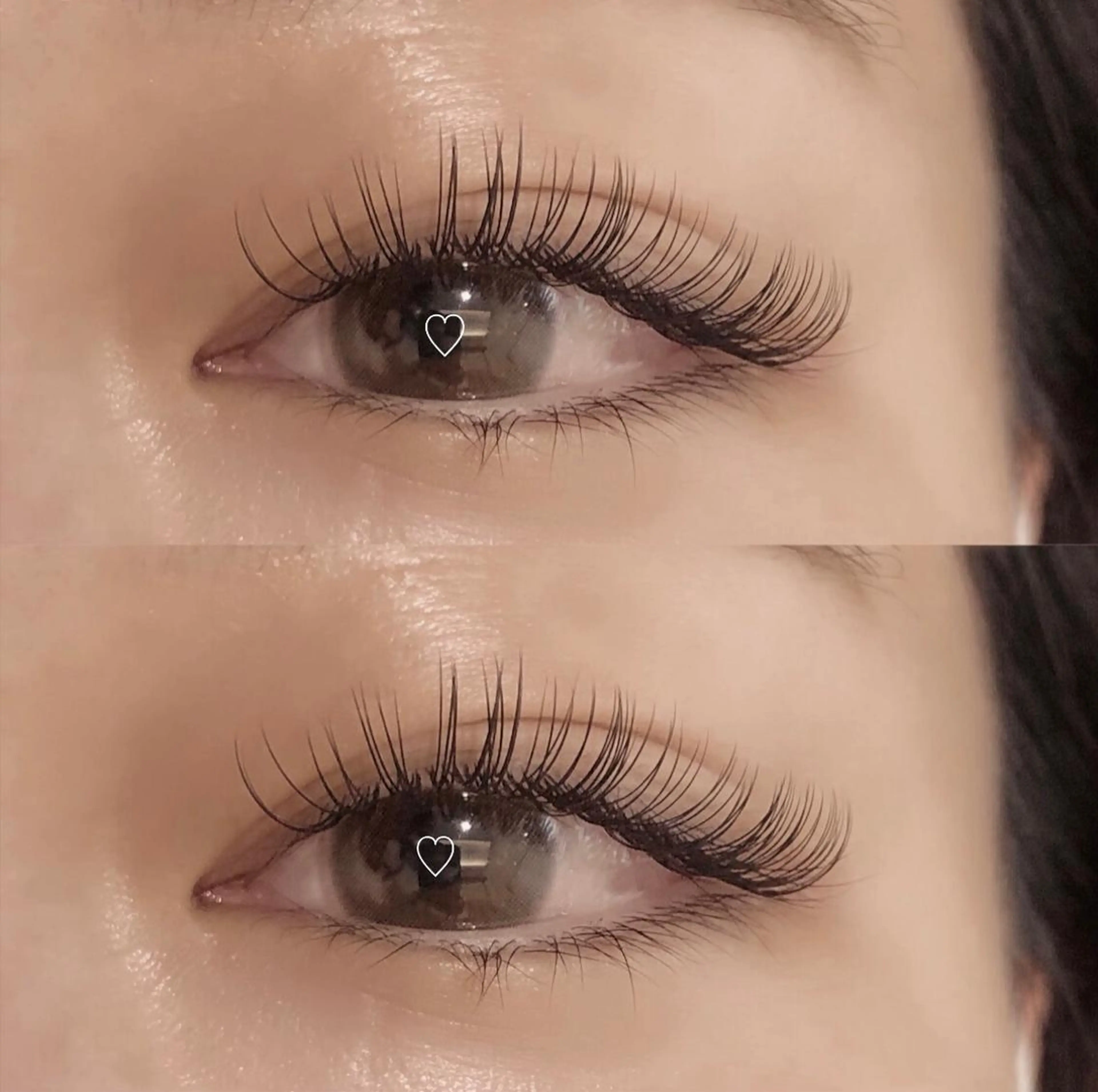 マツエク・マツパ フラットラッシュ sol bydiar /　riho🌺:)のマツエク・マツパデザイン