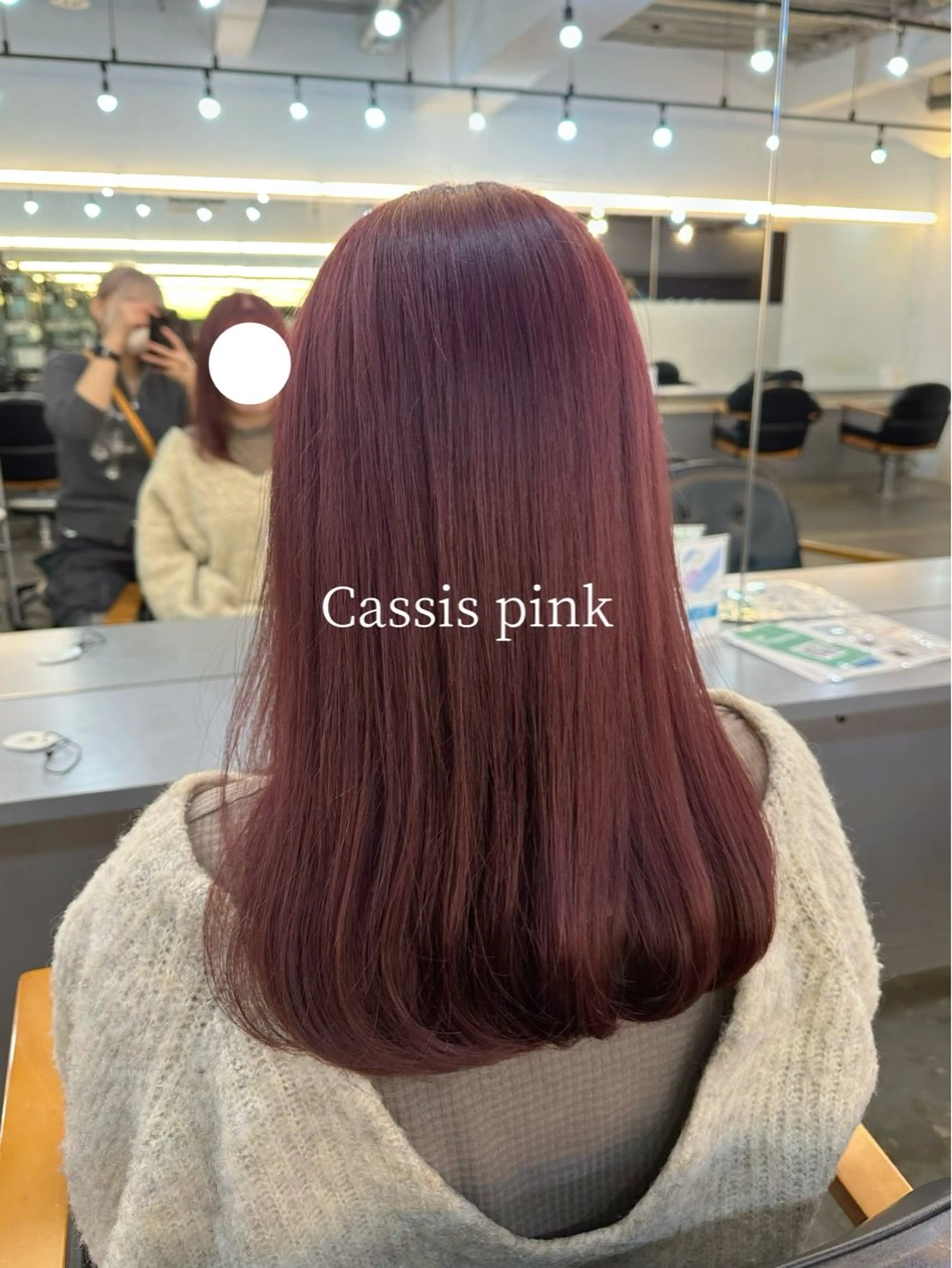 ミディアム カラー ヘアカラー トリートメント ヘアセット 🍊暖色/ボブ chihiro🌼ོのヘアスタイル