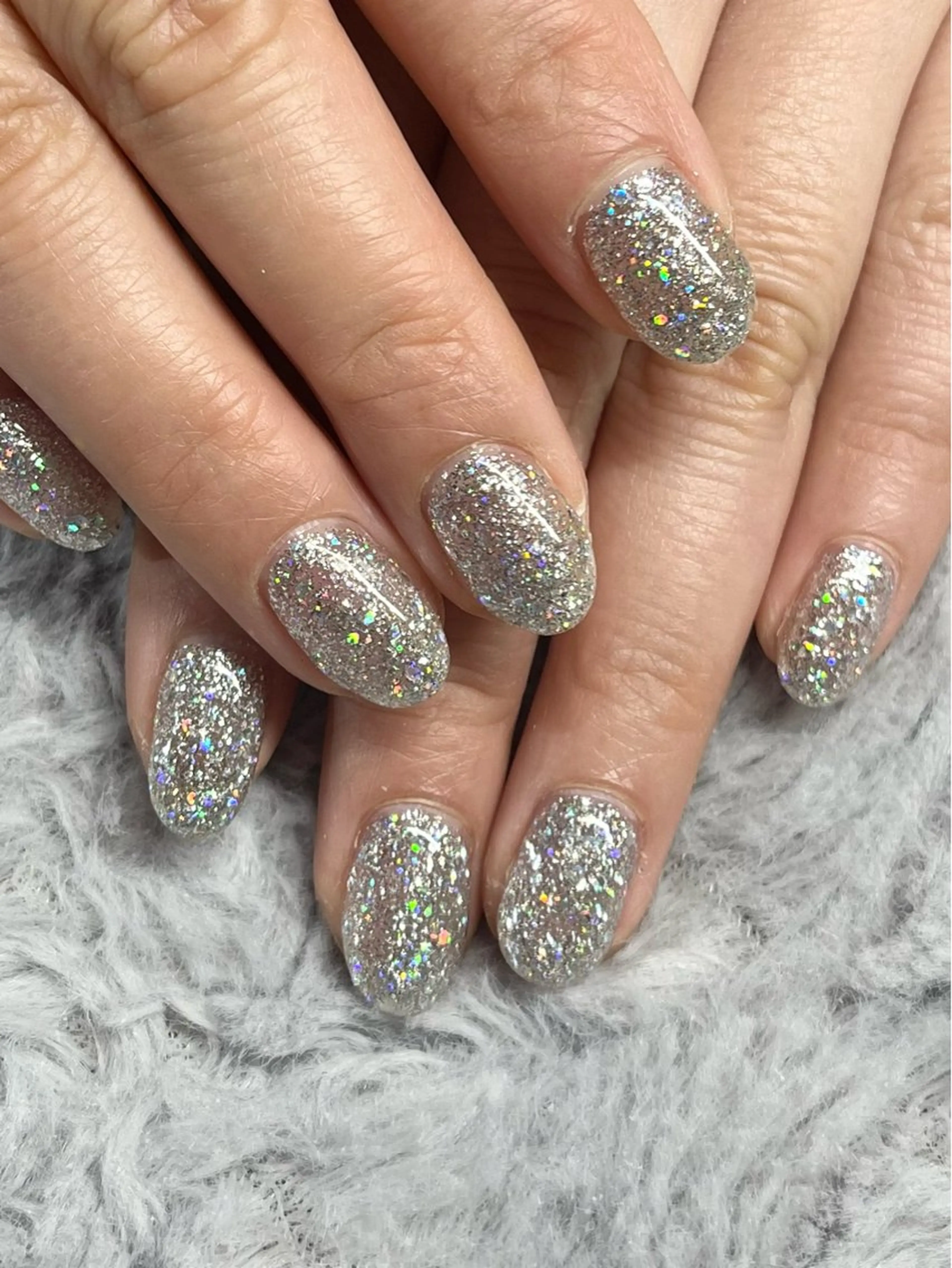 【✨オフ/ケア込み✨】ラメ🌻パラジェルの写真