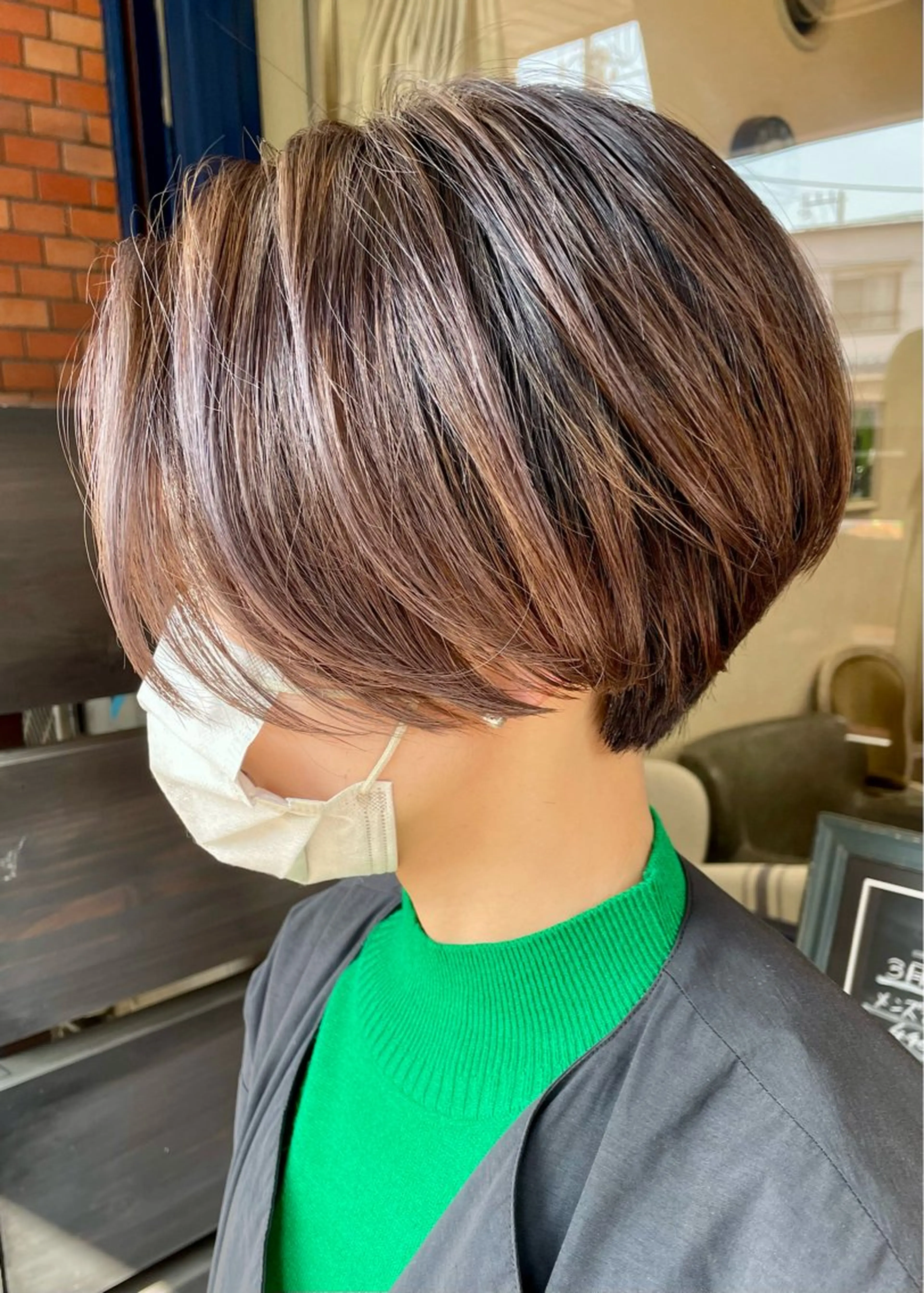 ショート カラー 由谷 祥伍のヘアスタイル