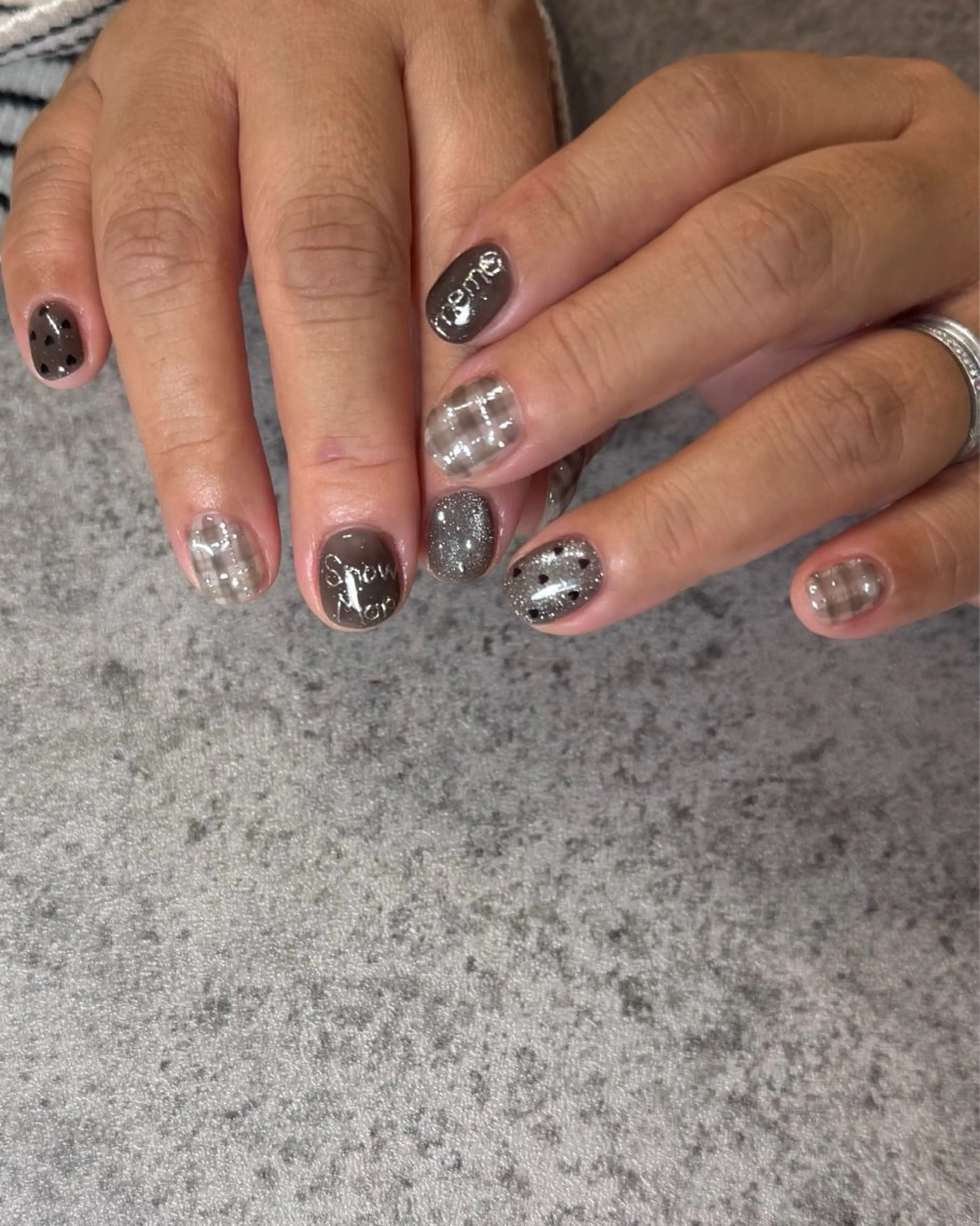 ネイル ハンドネイル ハンドケア m-nail所属・m-nail 🌙minamiのネイルデザイン