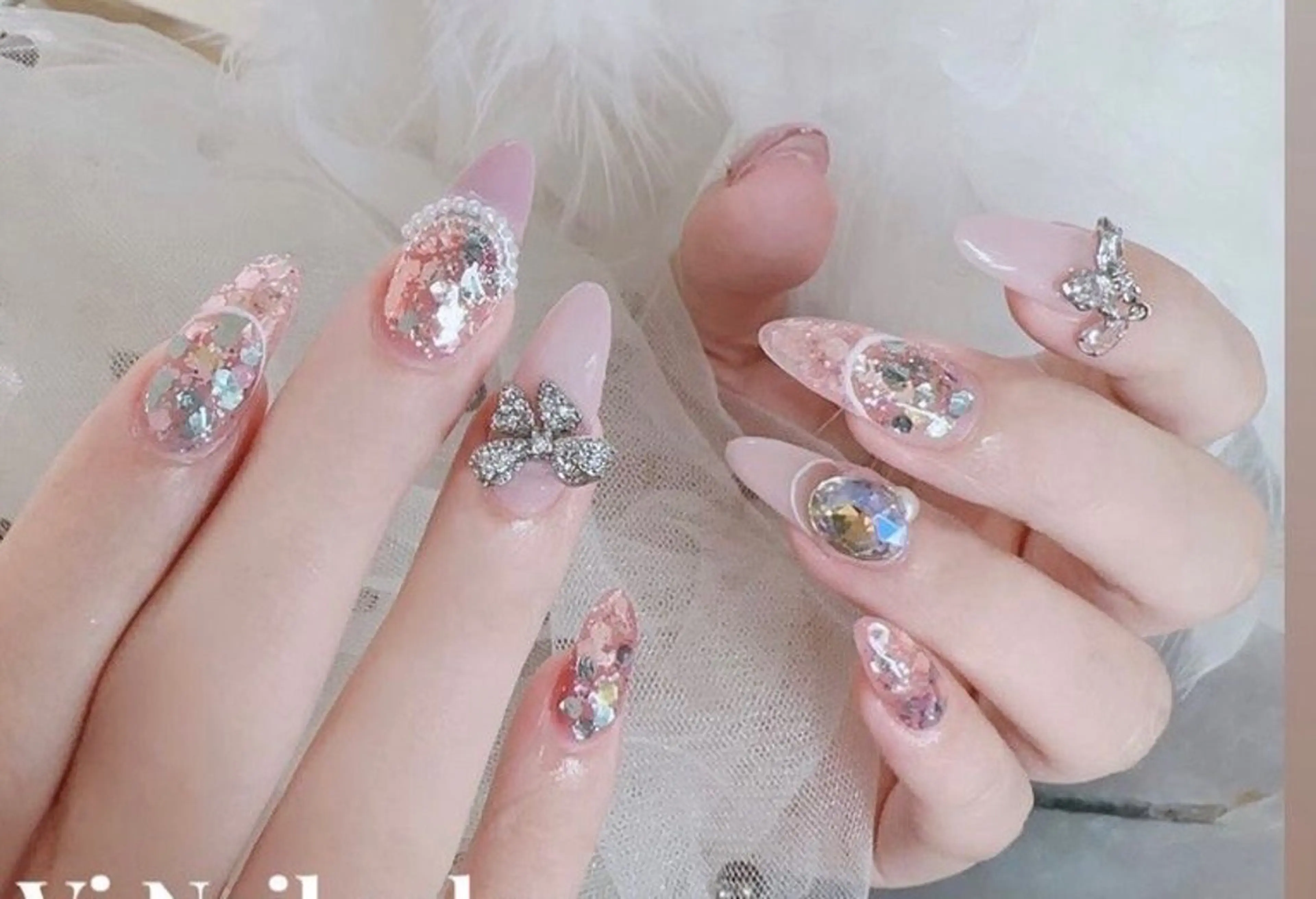 セミロング Hanaai Salon新宿店のネイルデザイン