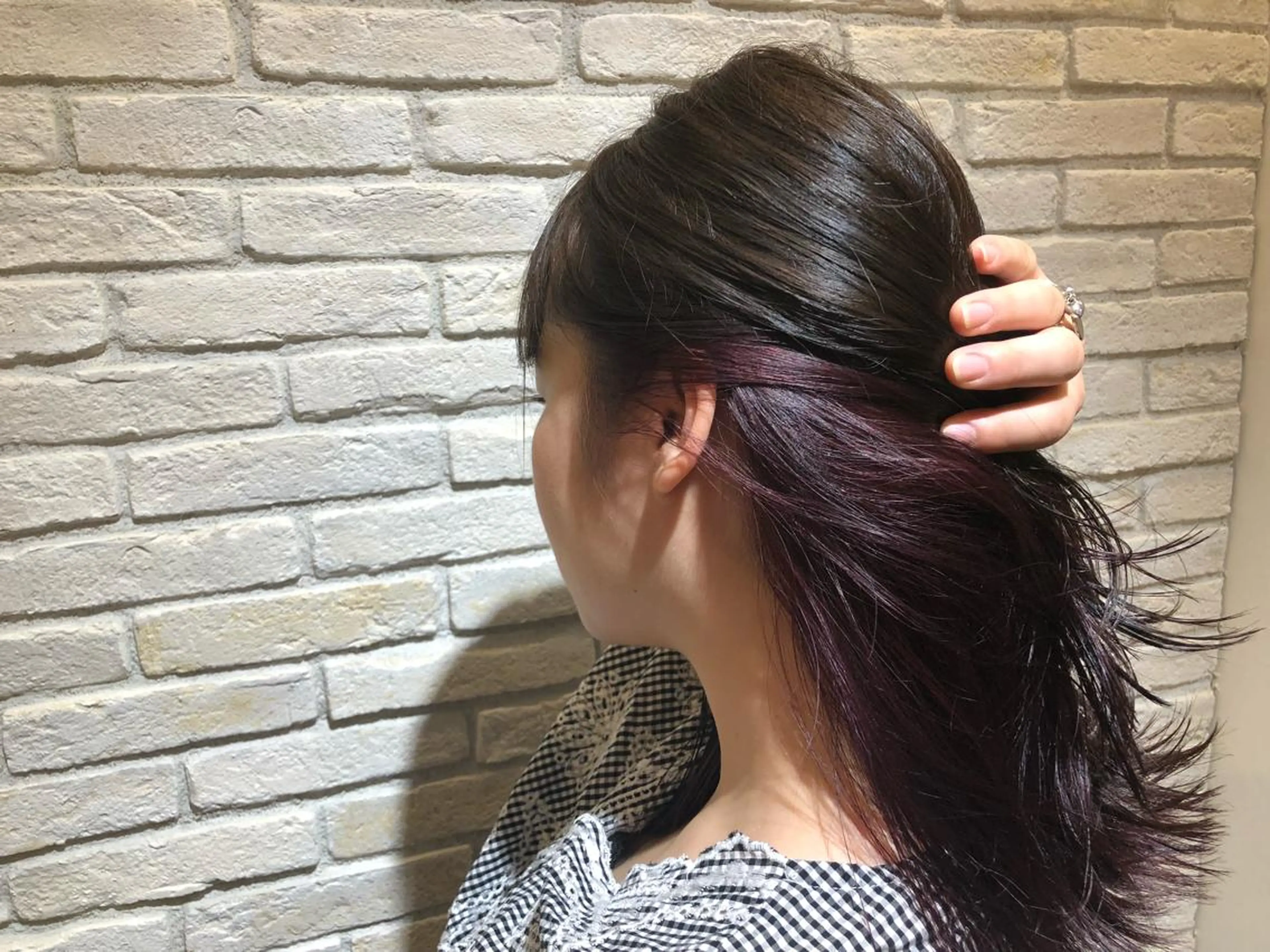 ミディアム しもかわ かほのヘアスタイル