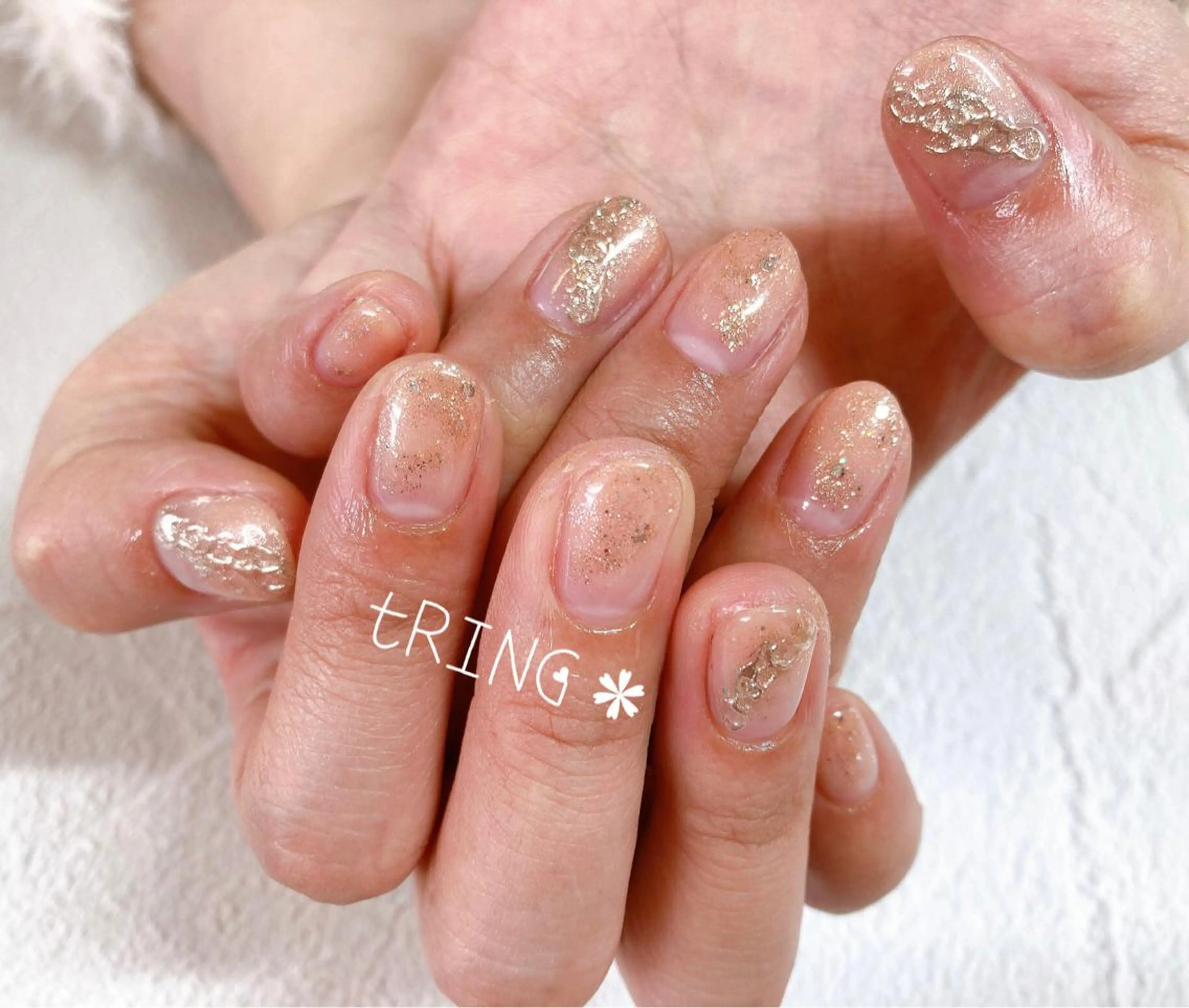 ネイル tRING＊ しいの木台のネイルデザイン