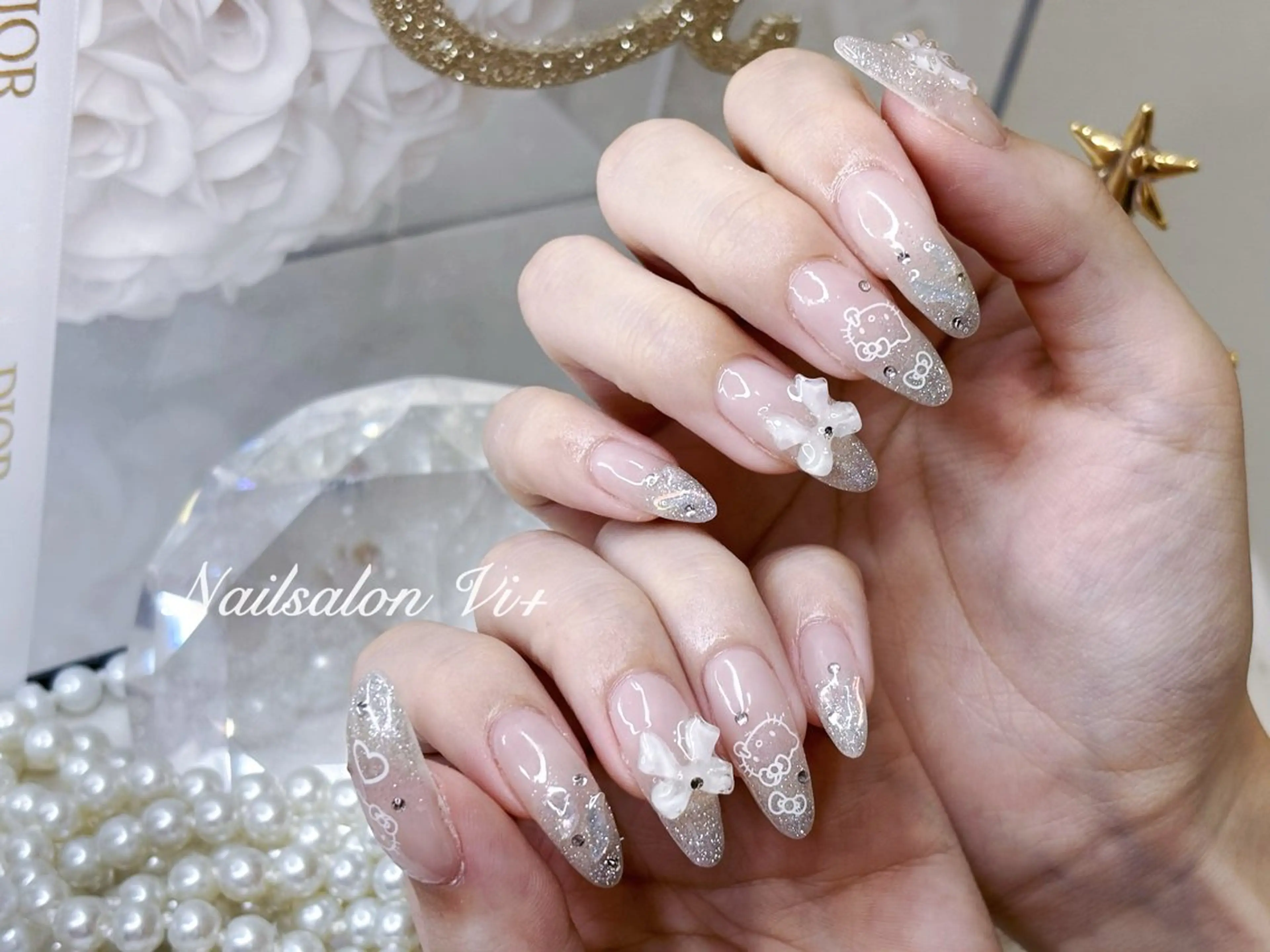 ネイル ハンドネイル Nailsalon Vi+ももか🩷のネイルデザイン