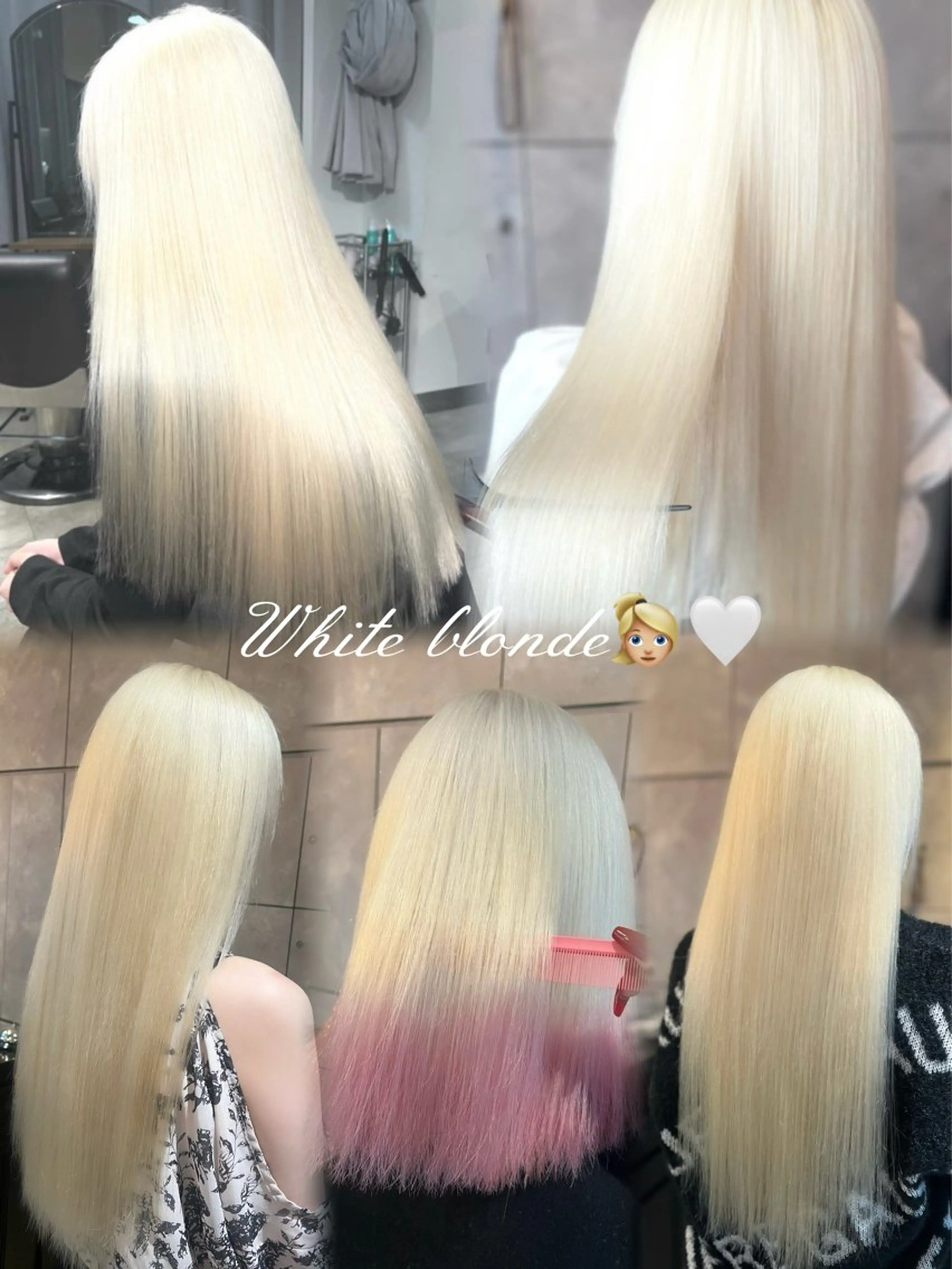 ロング カラー Lani5710所属・🎀ハイトーン・艶 カラー HANA🎀のヘアスタイル