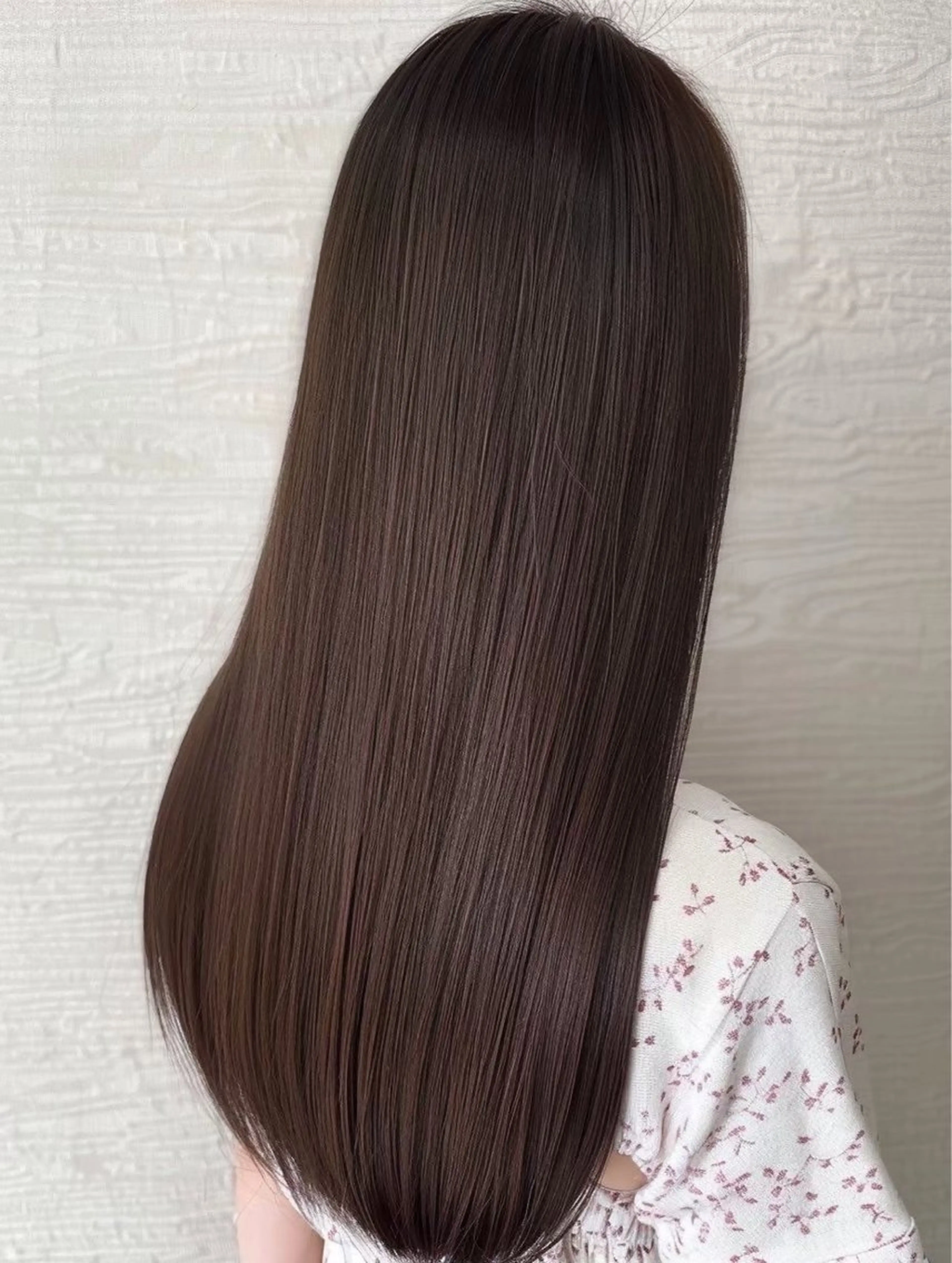 ロング 盛れる顔まわり🎀 縮毛矯正💐羽村勇樹のヘアスタイル