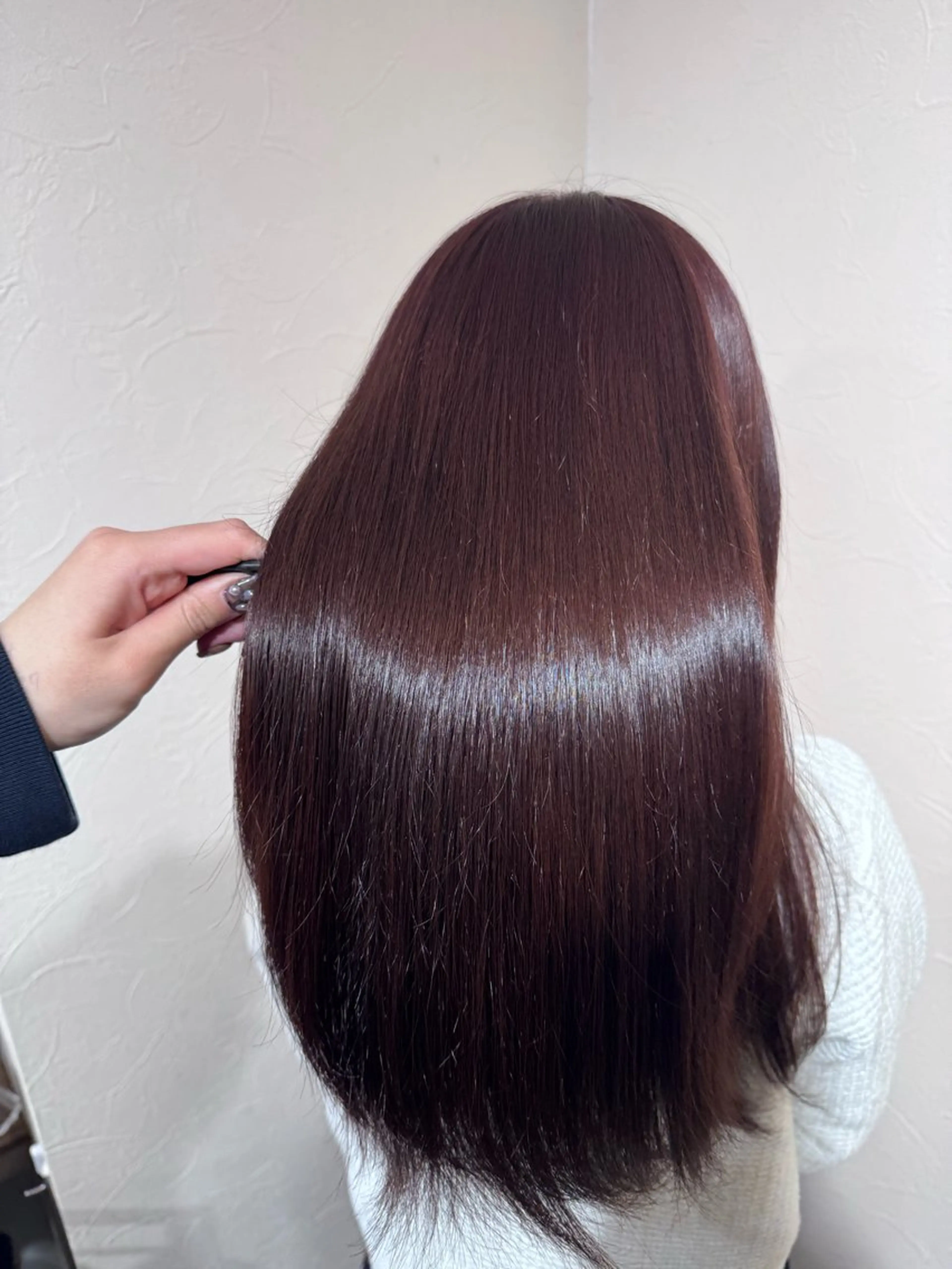 ロング カラー ブリーチ ダブルカラー ブリーチなしカラー 🍓髪質改善特化 サロン/佐藤瑠奈🍓のヘアスタイル