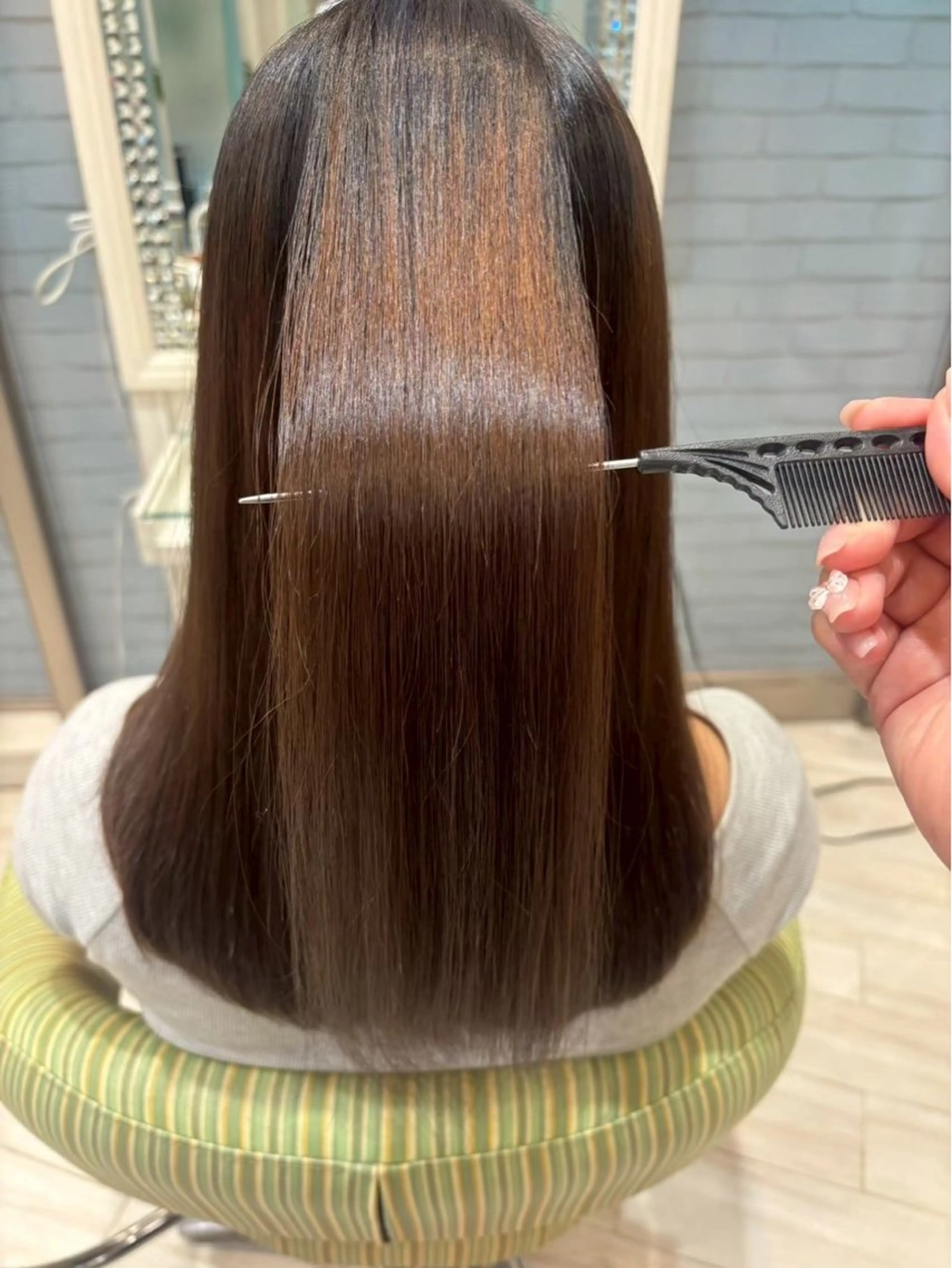 ロング カラー vis lien　川口店所属・土屋 咲希のヘアスタイル