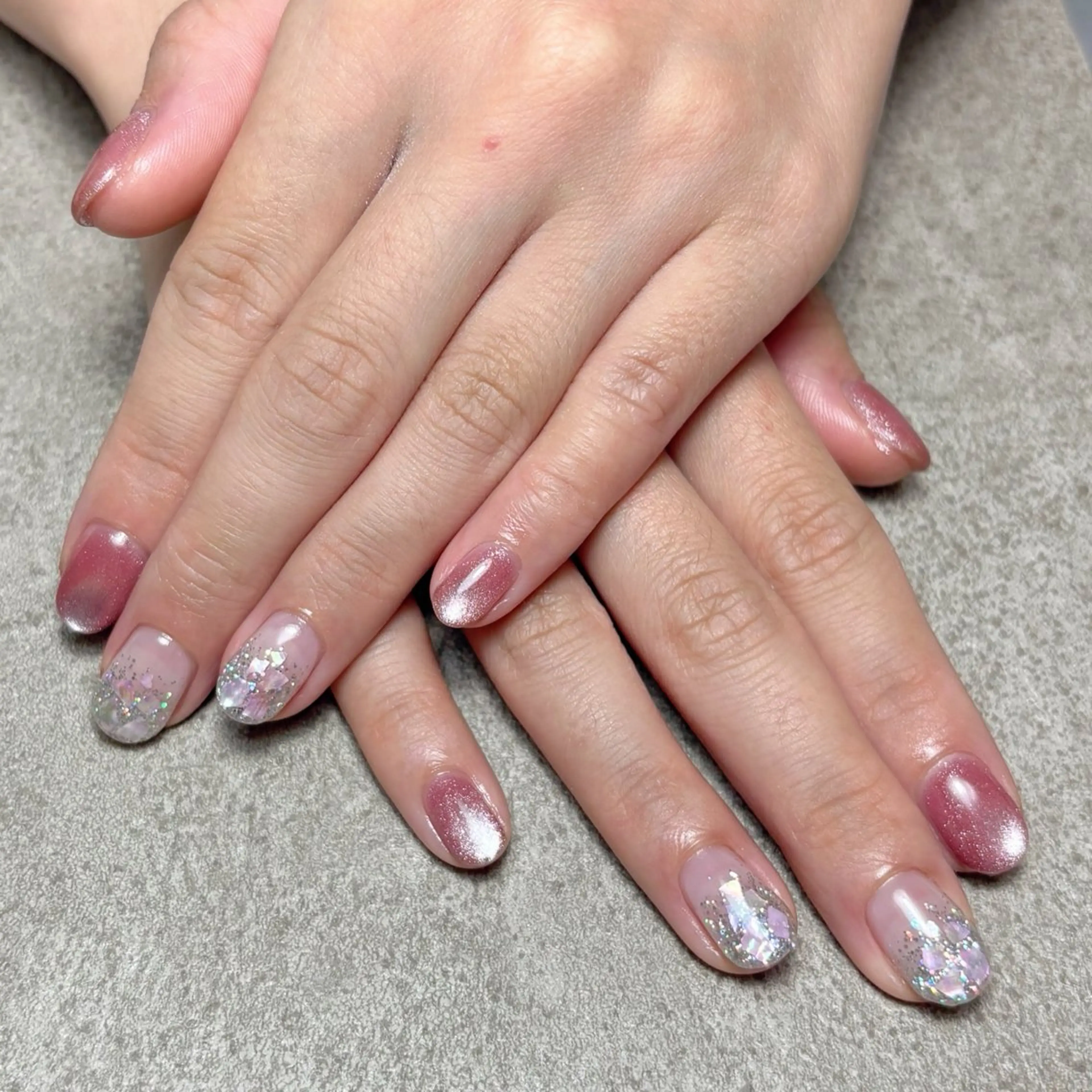 ネイル ラメ(グリッター) ハンドネイル nailroom DIASOMNIAのネイルデザイン