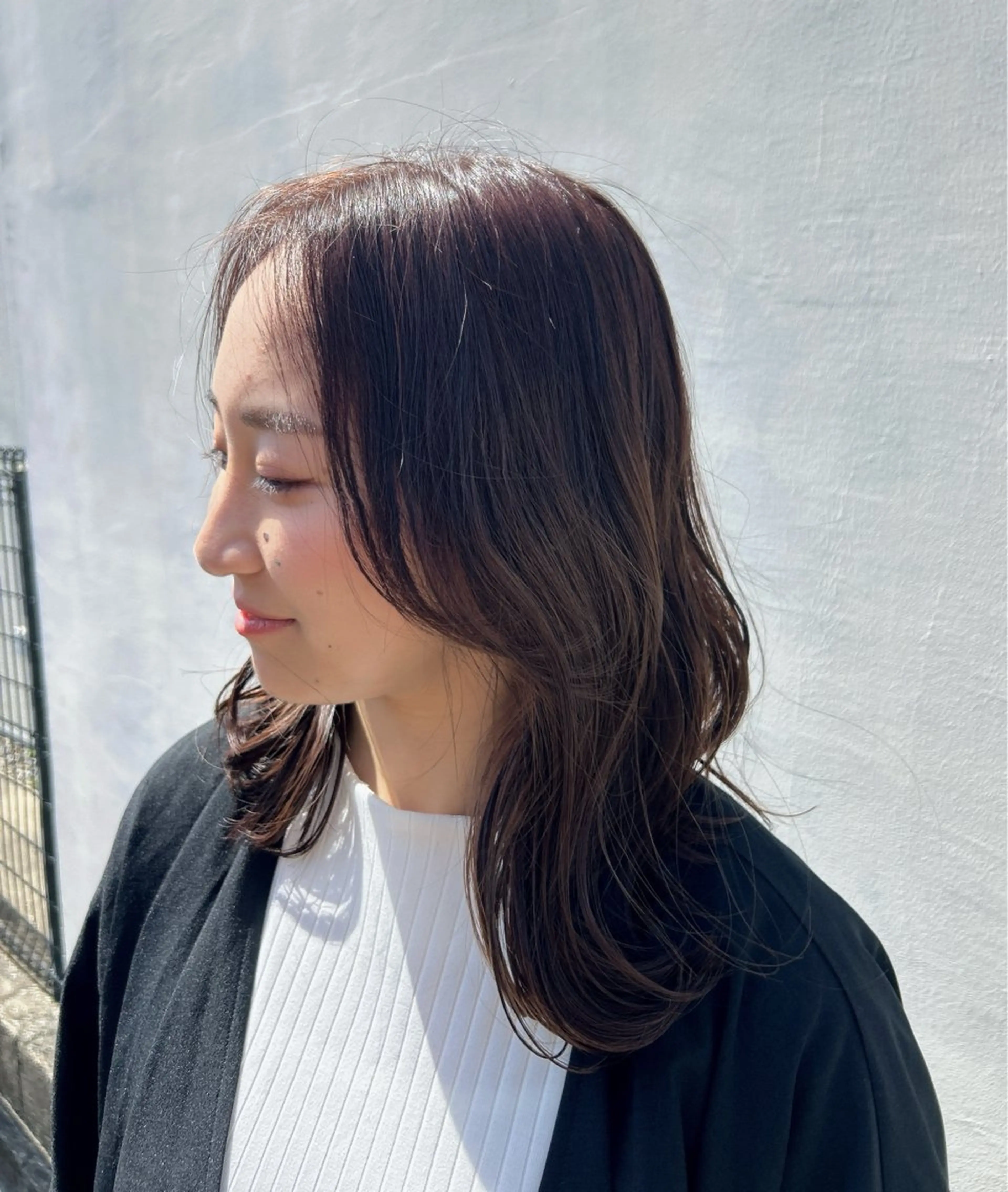 セミロング トリートメント カット ヘアカラー manaka/カット モデル募集中📣💬のヘアスタイル