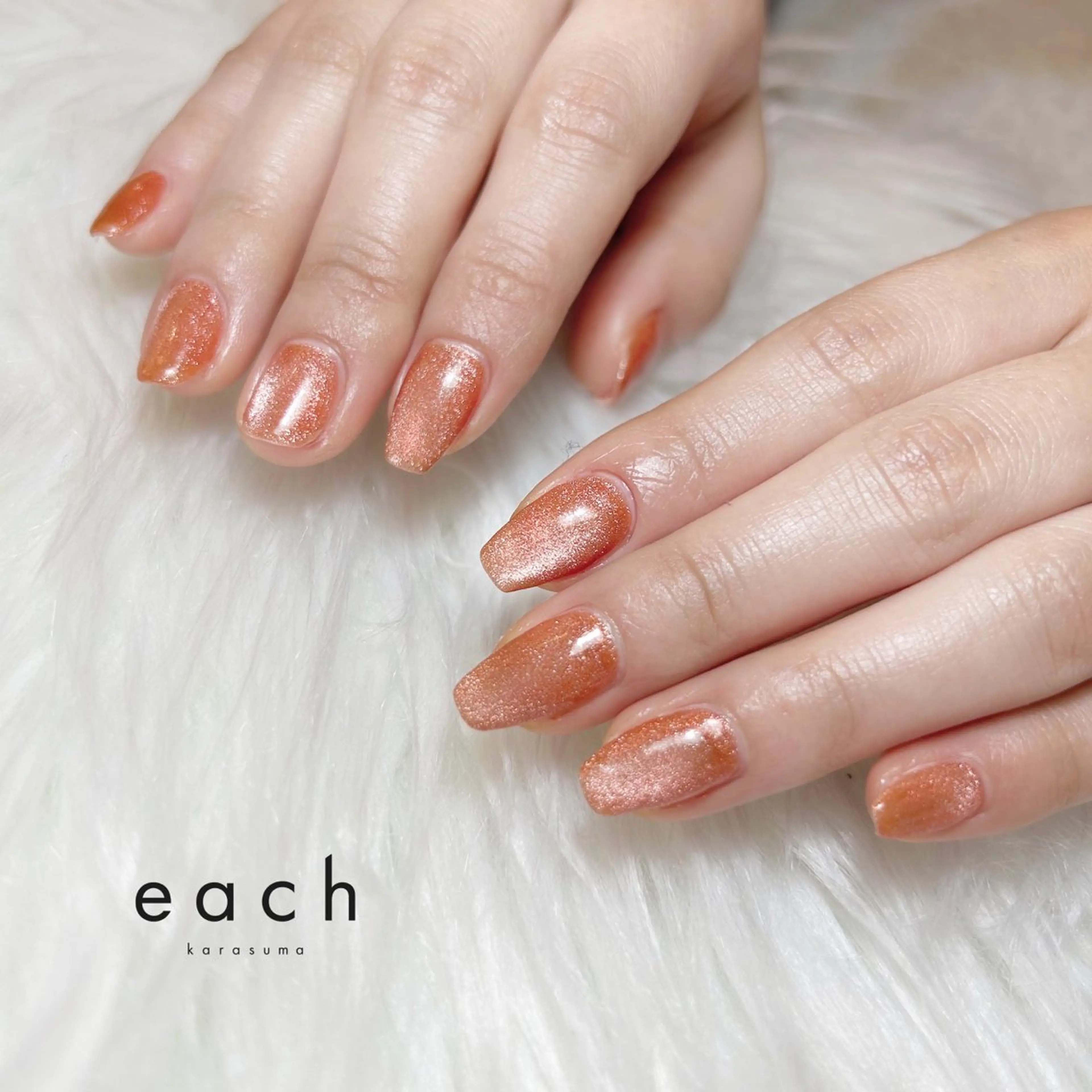 ネイル マグネットネイル ハンドネイル Lueà Nail Salon所属・𝐋𝐮𝐞𝐚 kanako🕊のネイルデザイン