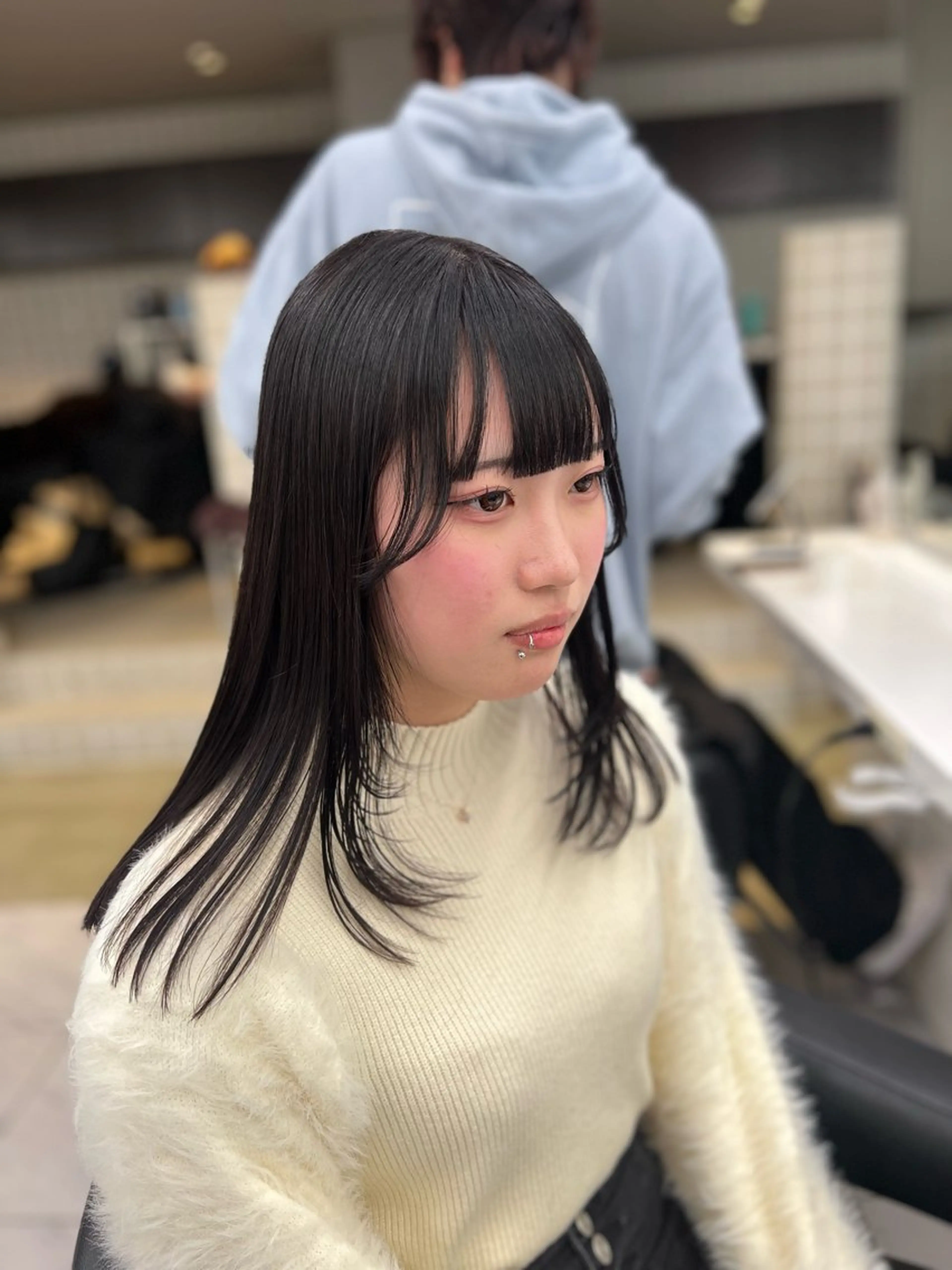 ロング カラー 韓国レイヤーカット /REIのヘアスタイル