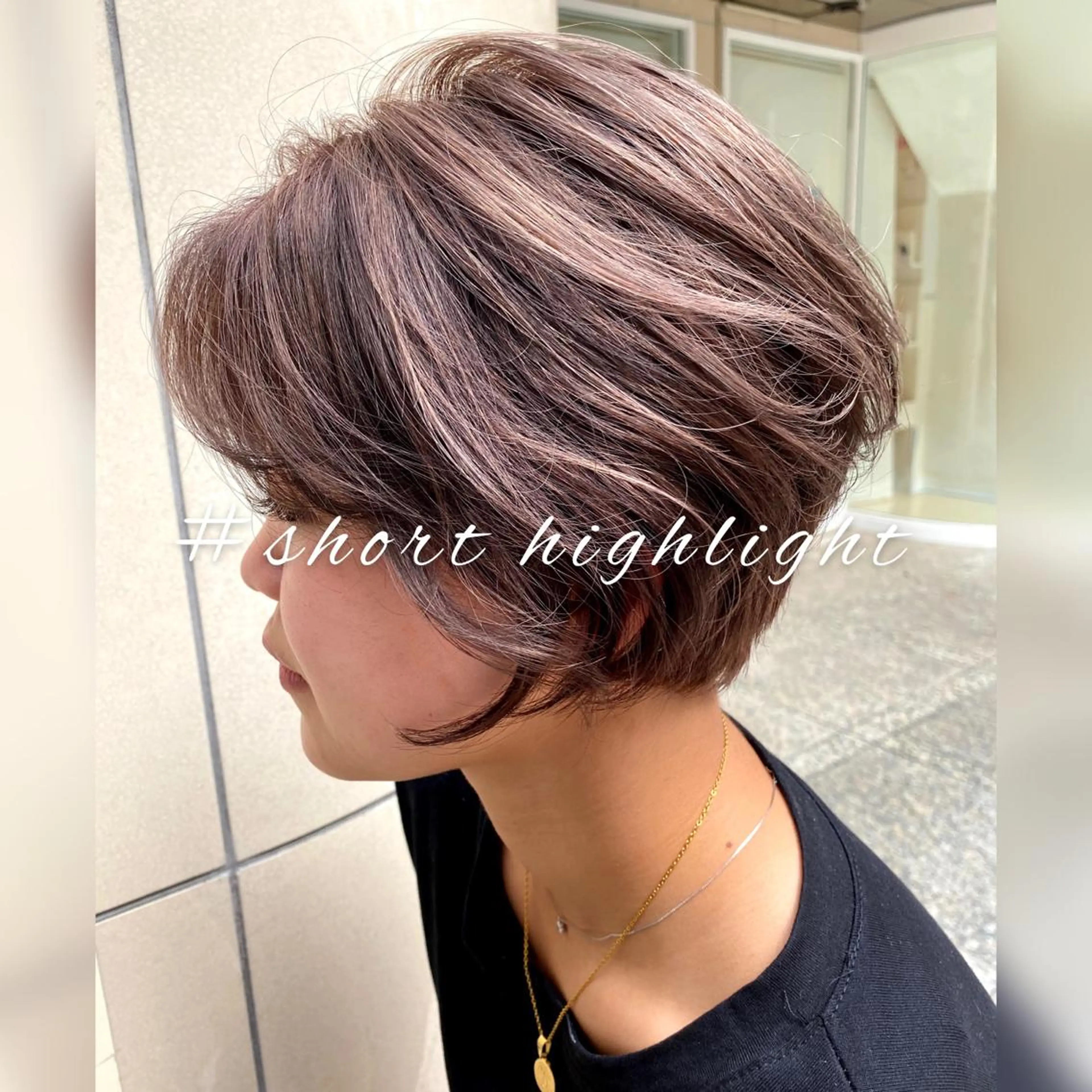 ショート ヘアカラー トリートメント Dxxxx III所属・女性目線の大人 メンズ*Ayakaのヘアスタイル