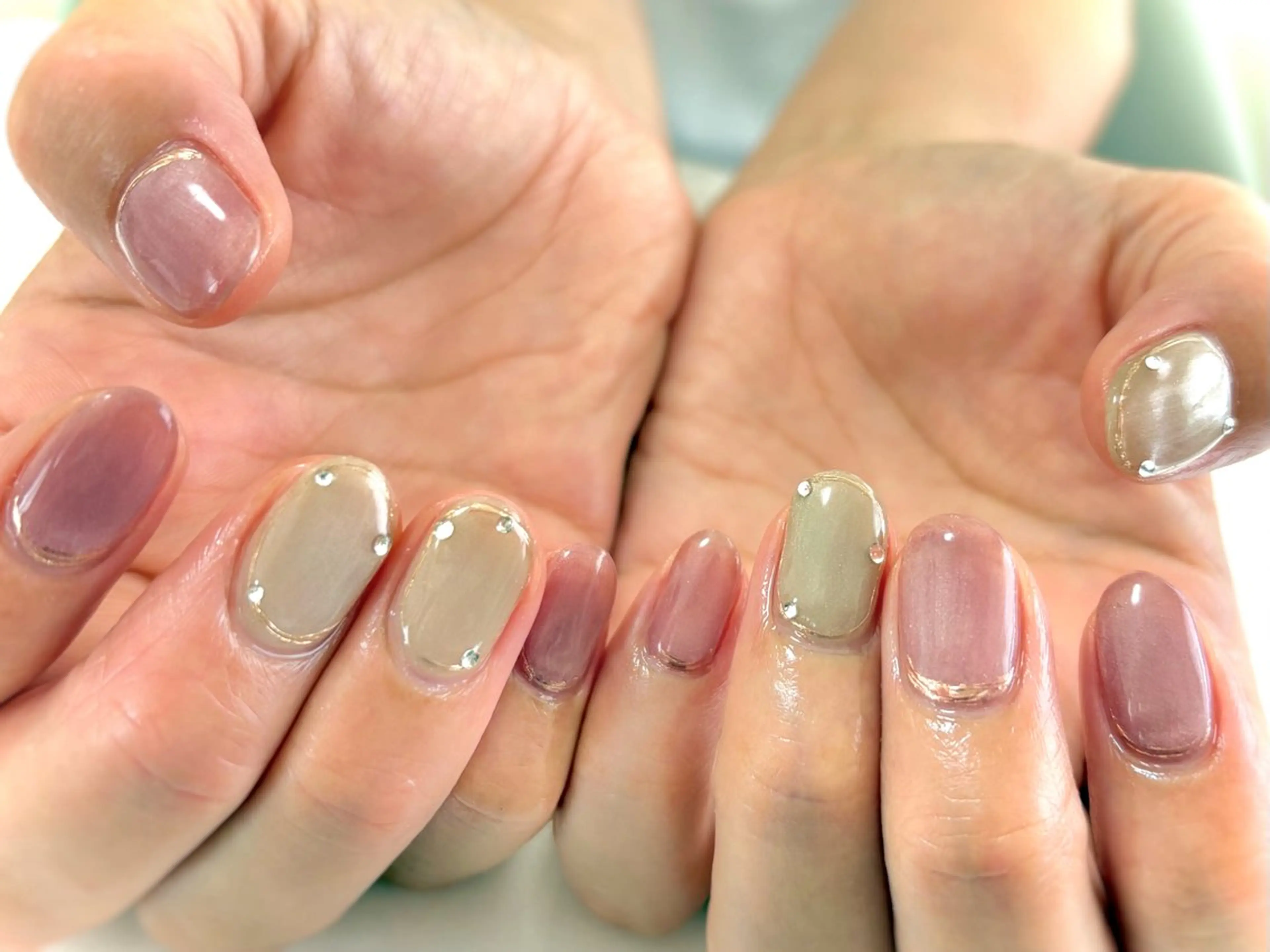 ネイル ハンドネイル Nail salon Cielel⟡Ayaのネイルデザイン