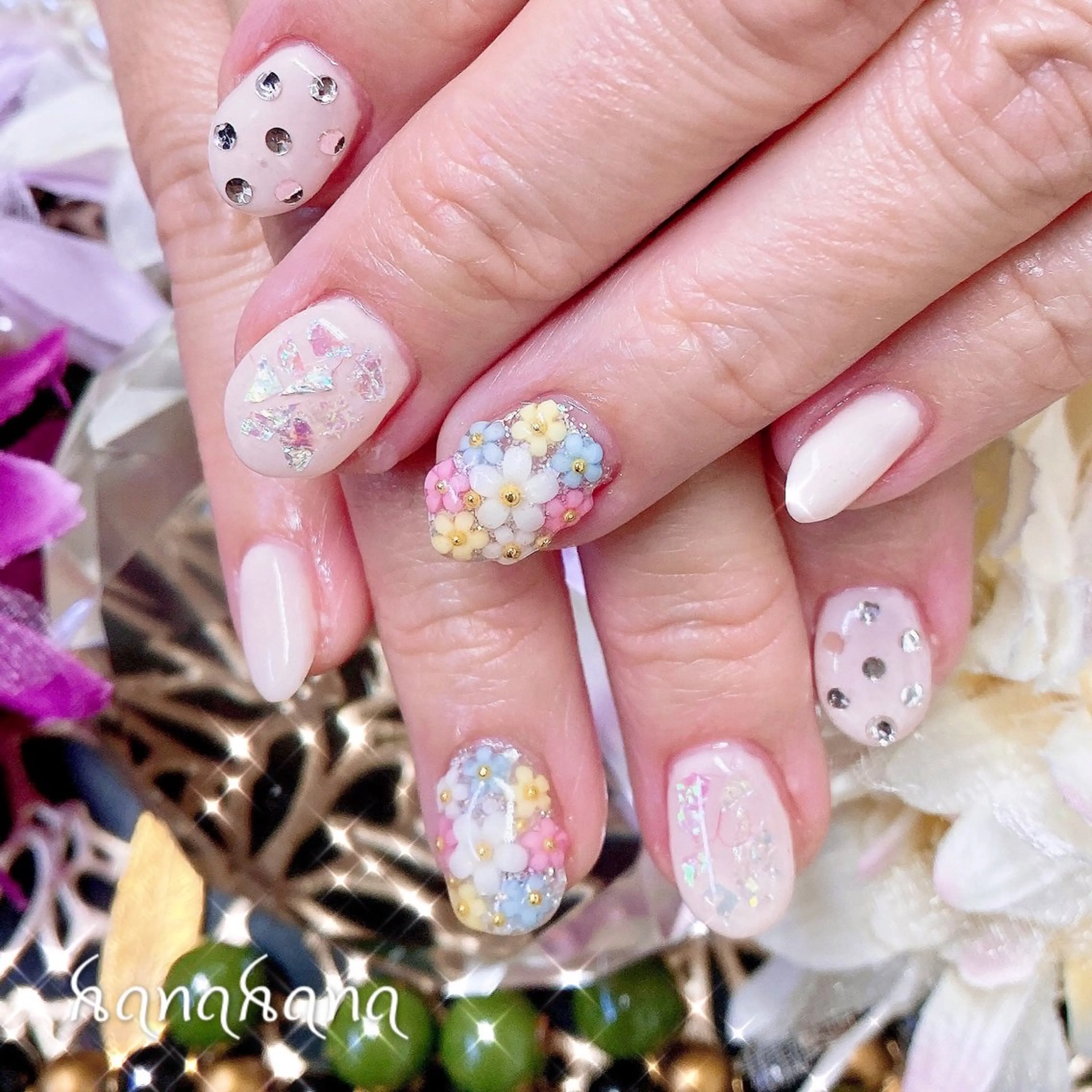 ネイル ジェルネイル HANAHANAのネイルデザイン