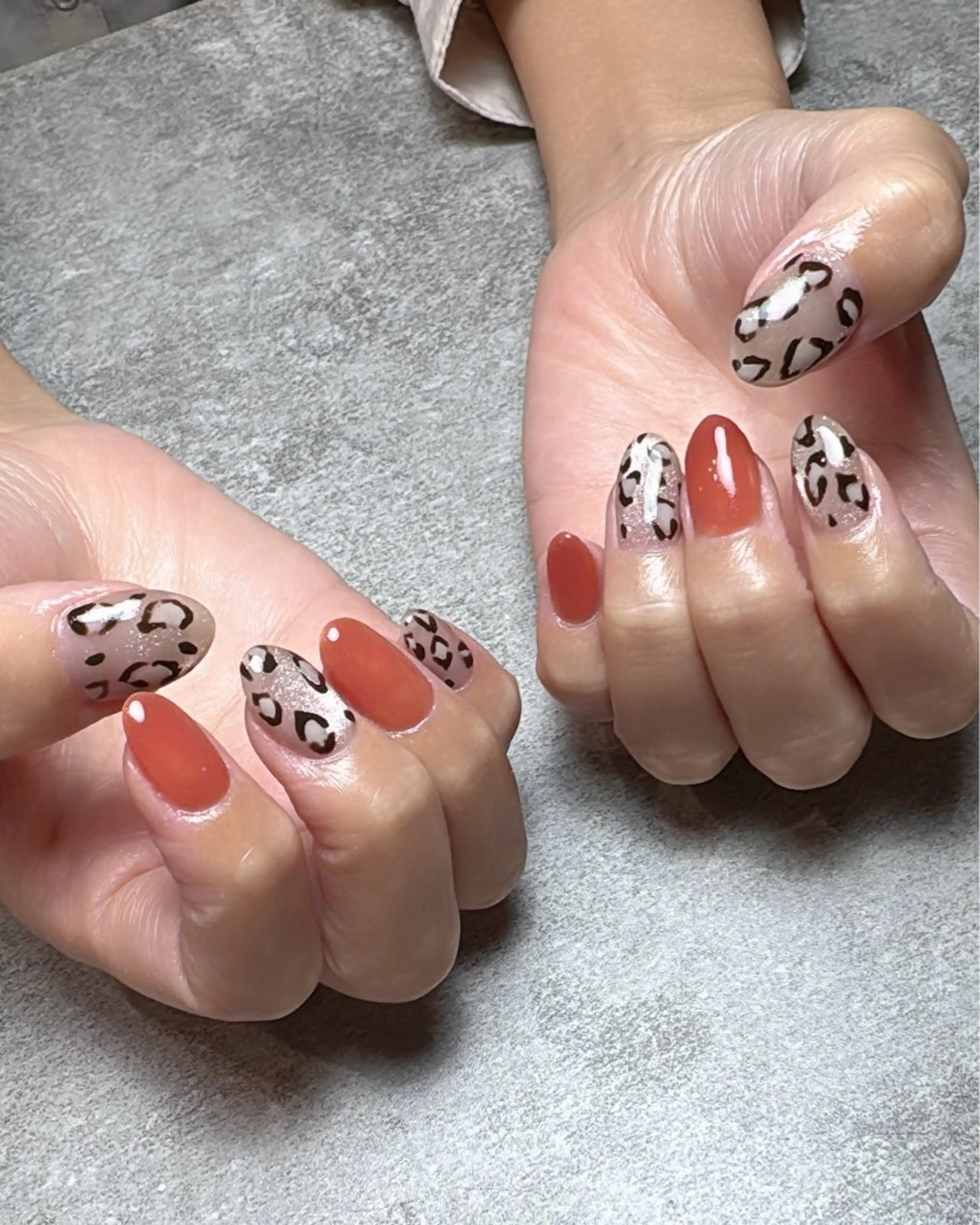 ネイル アニマル柄 MATATABI. kumiのネイルデザイン