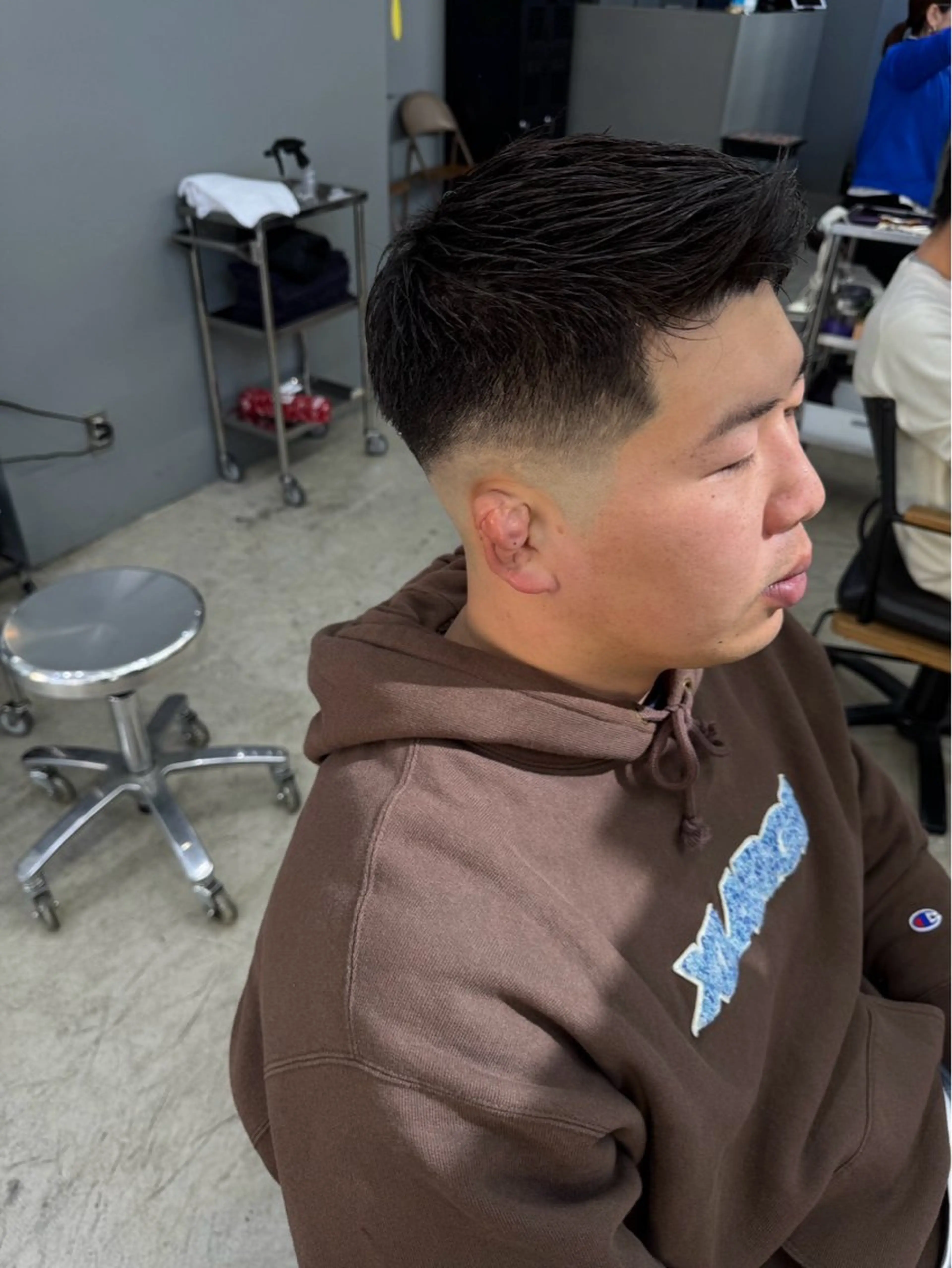 ショート メンズ カット ヘッドスパ メンズ専門サロン wokeのヘアスタイル