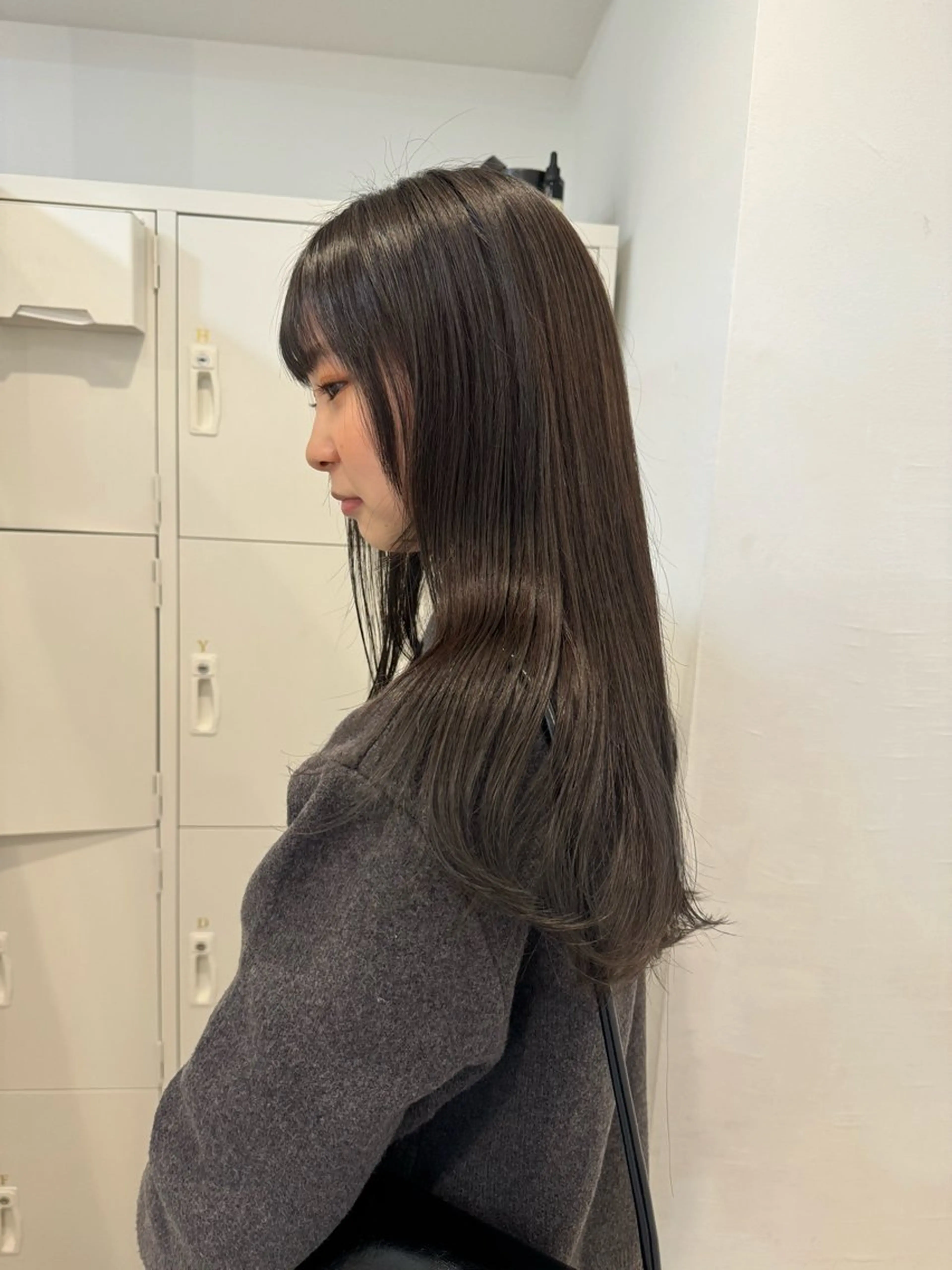 デザインカット＋透明感カラーの写真