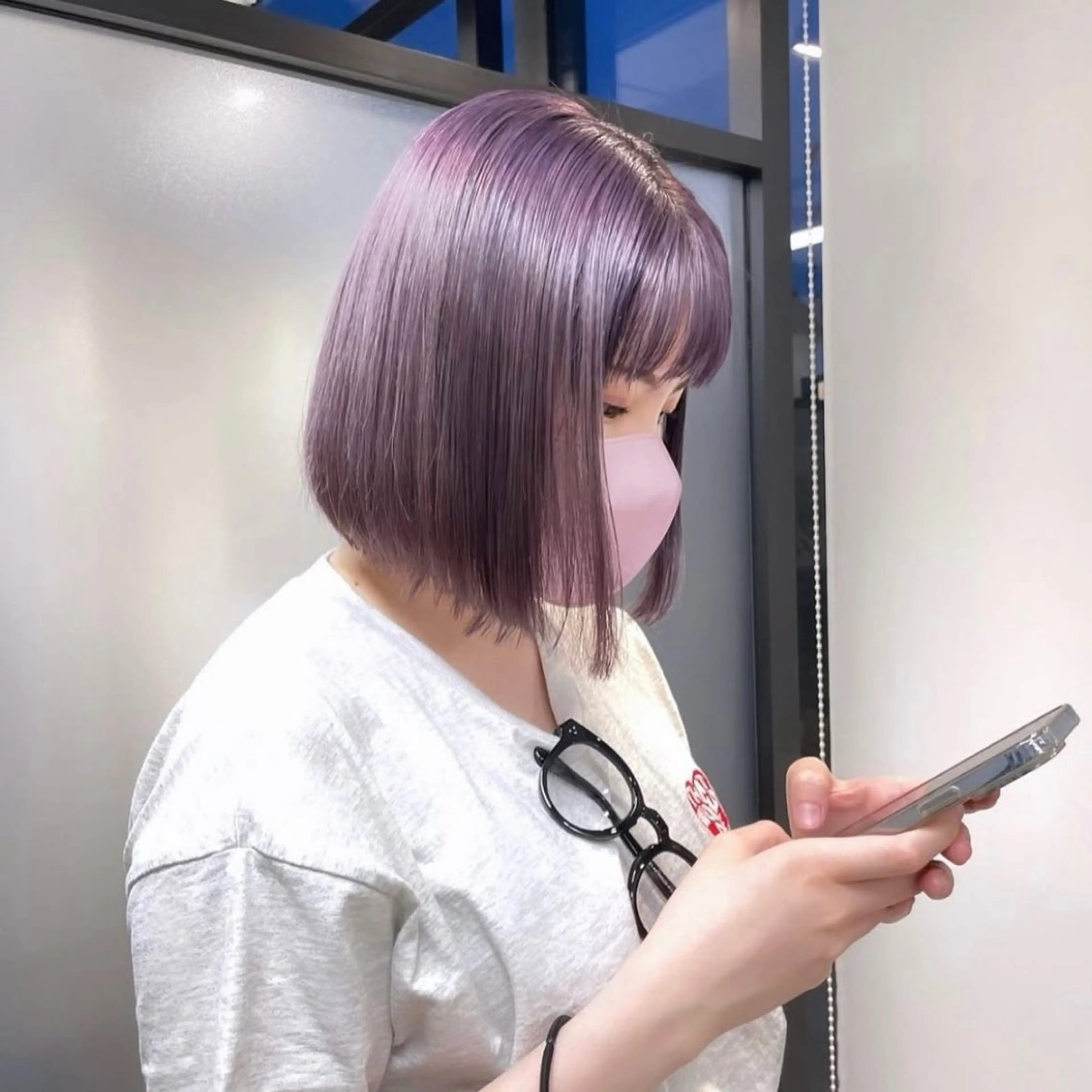 ショート カラー カット ヘアカラー トリートメント SALOWIN所属・【@_ami hair_】のヘアスタイル