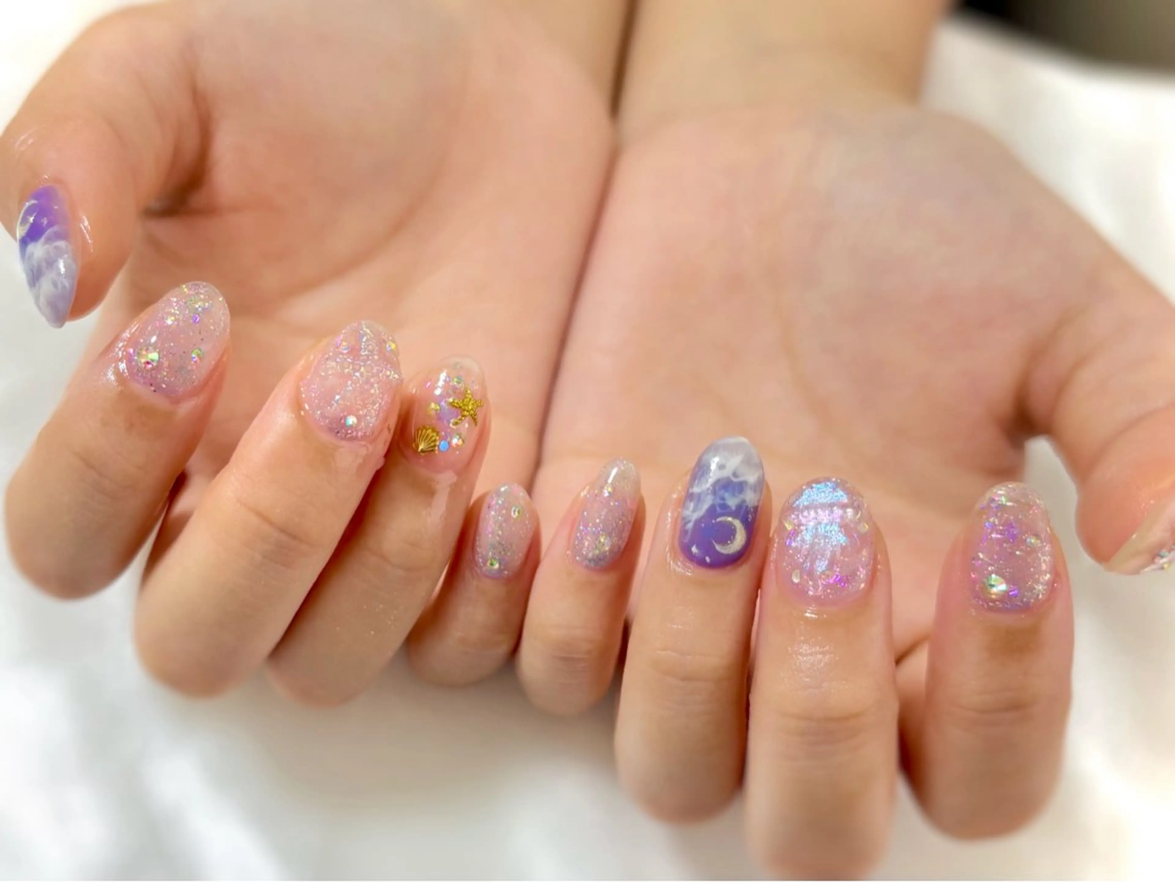 ネイル ハンドネイル Nail salon Cielel⟡Ayaのネイルデザイン