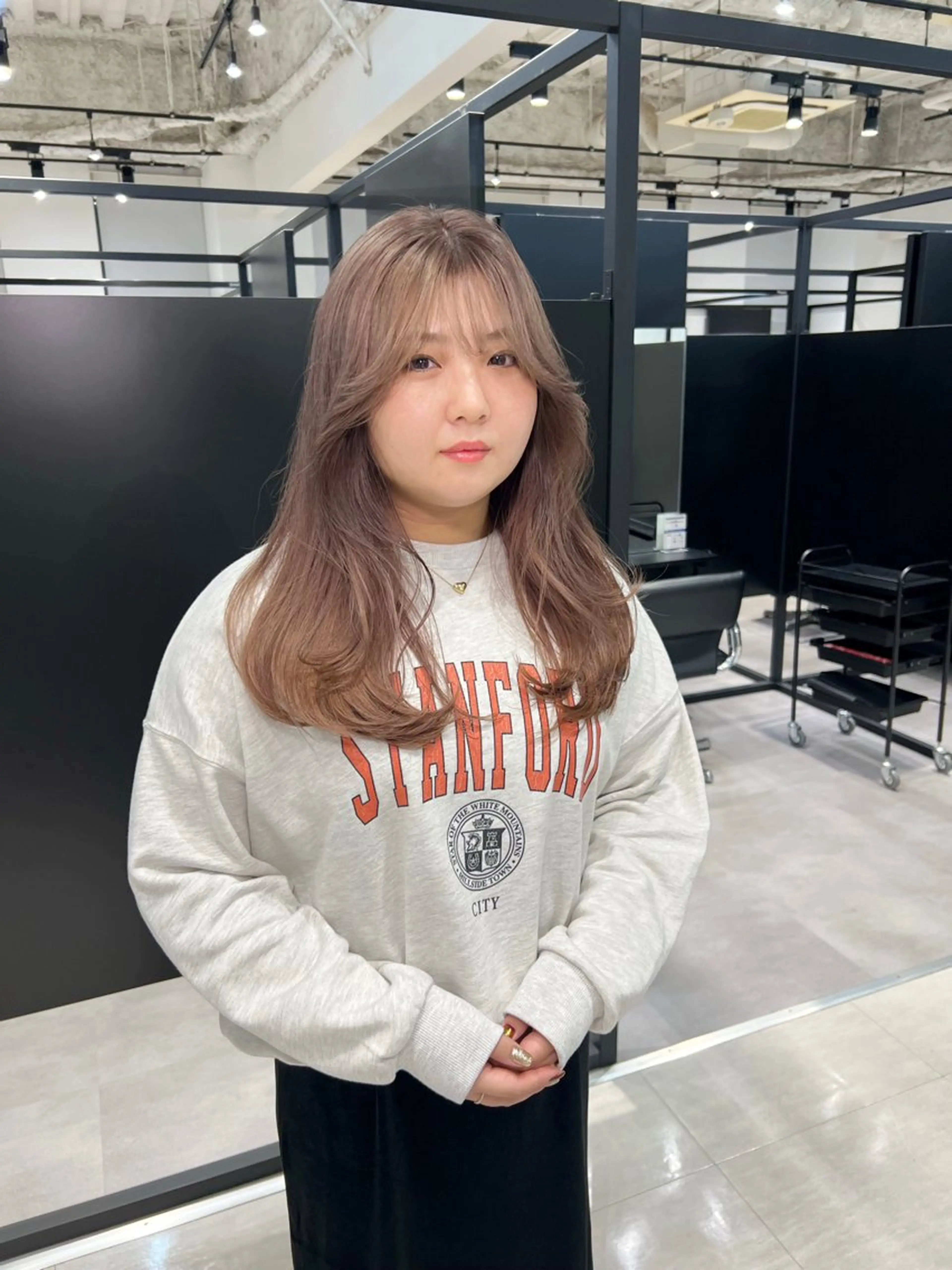 ロング カラー ヘアカラー トリートメント kimika🥑 メンズ/髪質改善のヘアスタイル