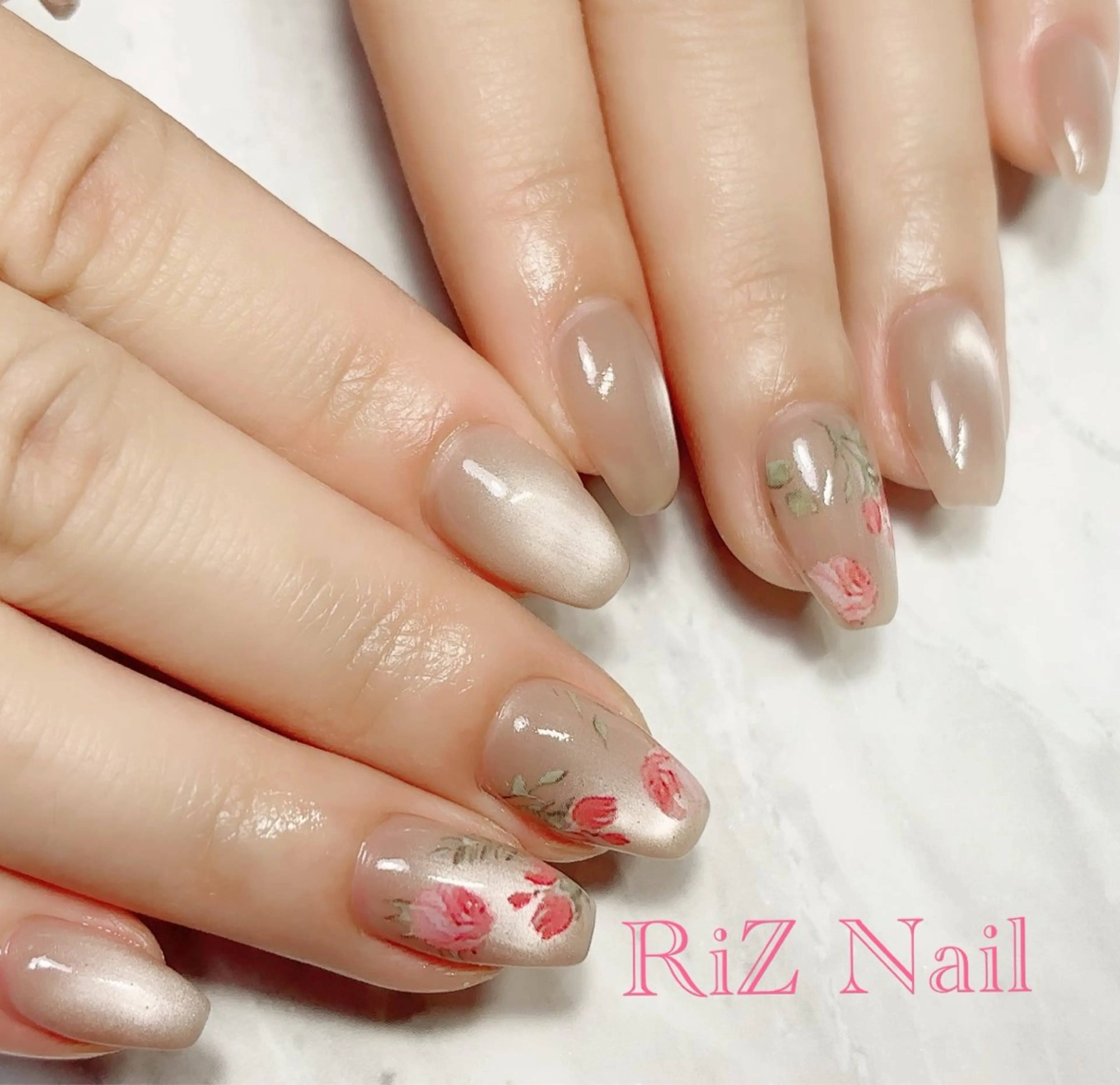 ネイル ハンドネイル RiZ nail salonのネイルデザイン