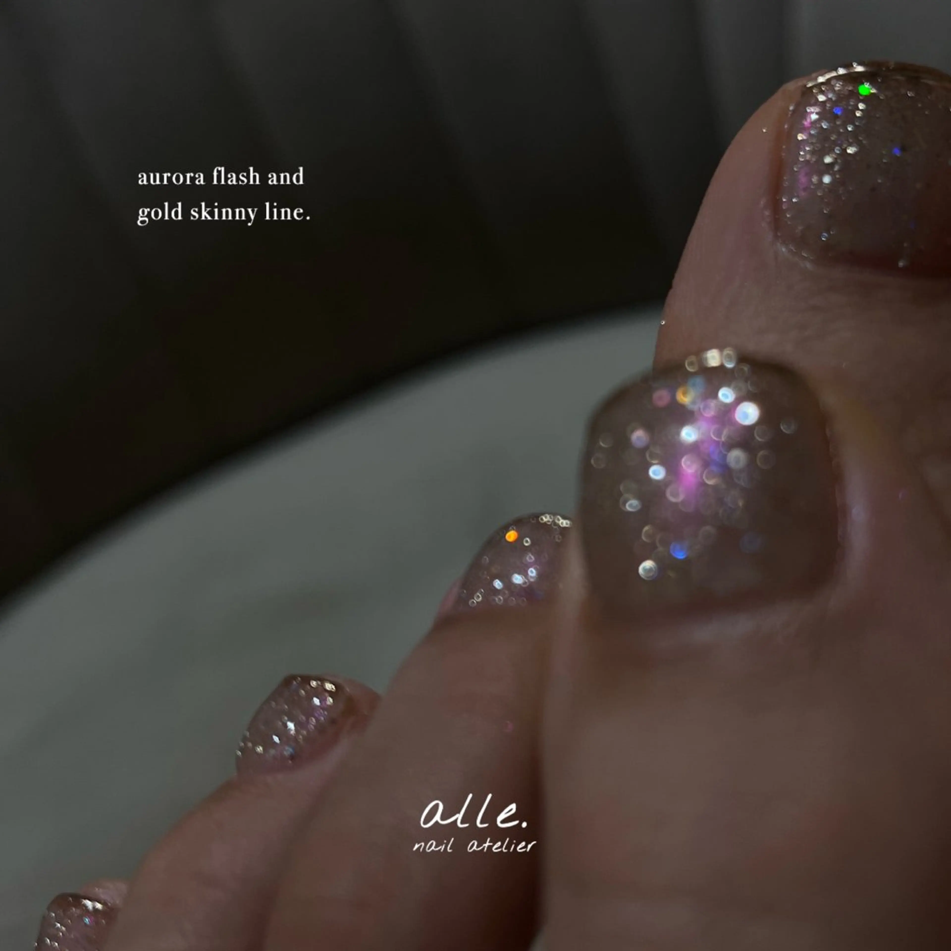 ネイル フットネイル atelier alle.のネイルデザイン