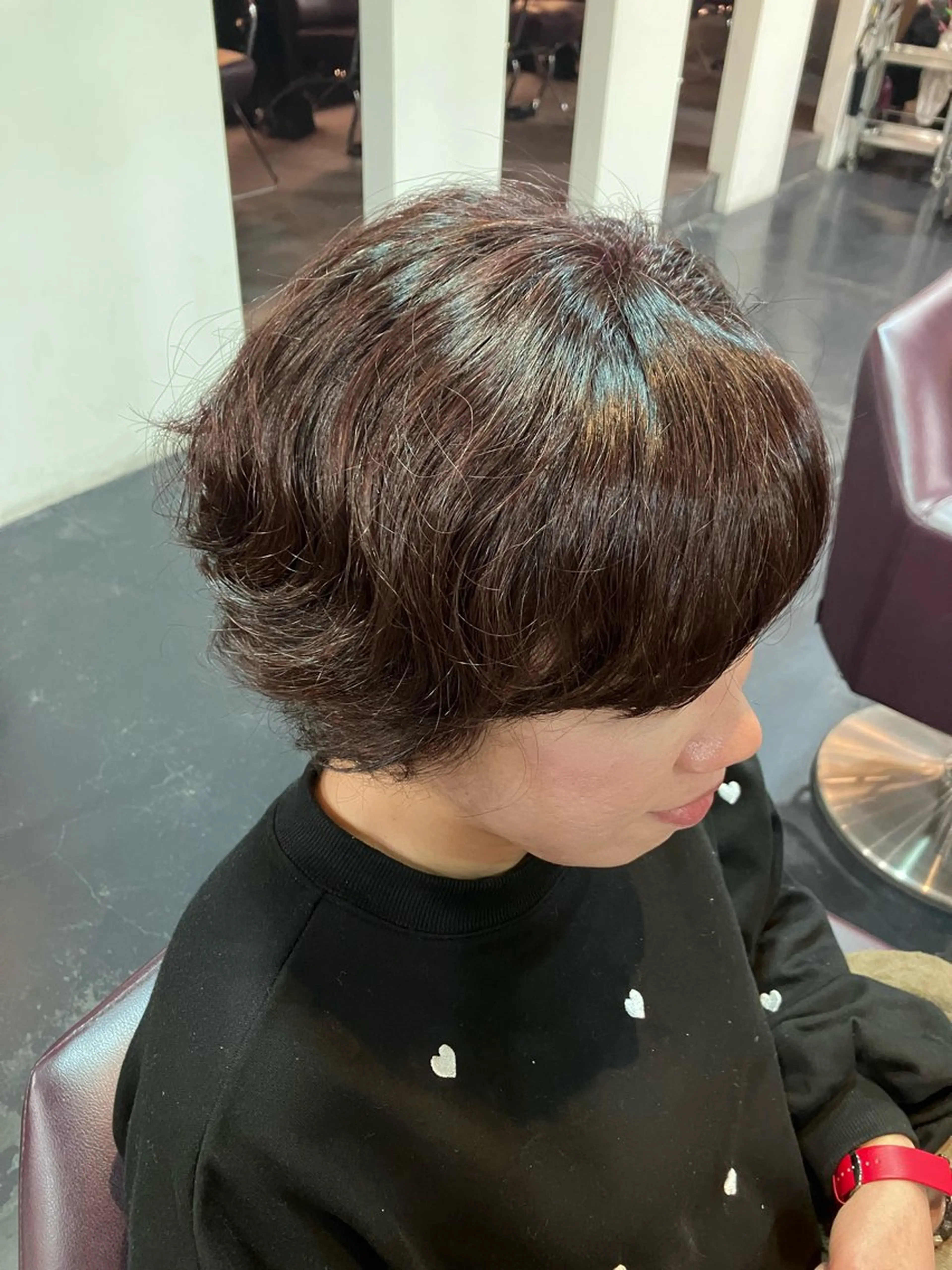 カラー イルミナカラー SARAJU kirinaのヘアスタイル