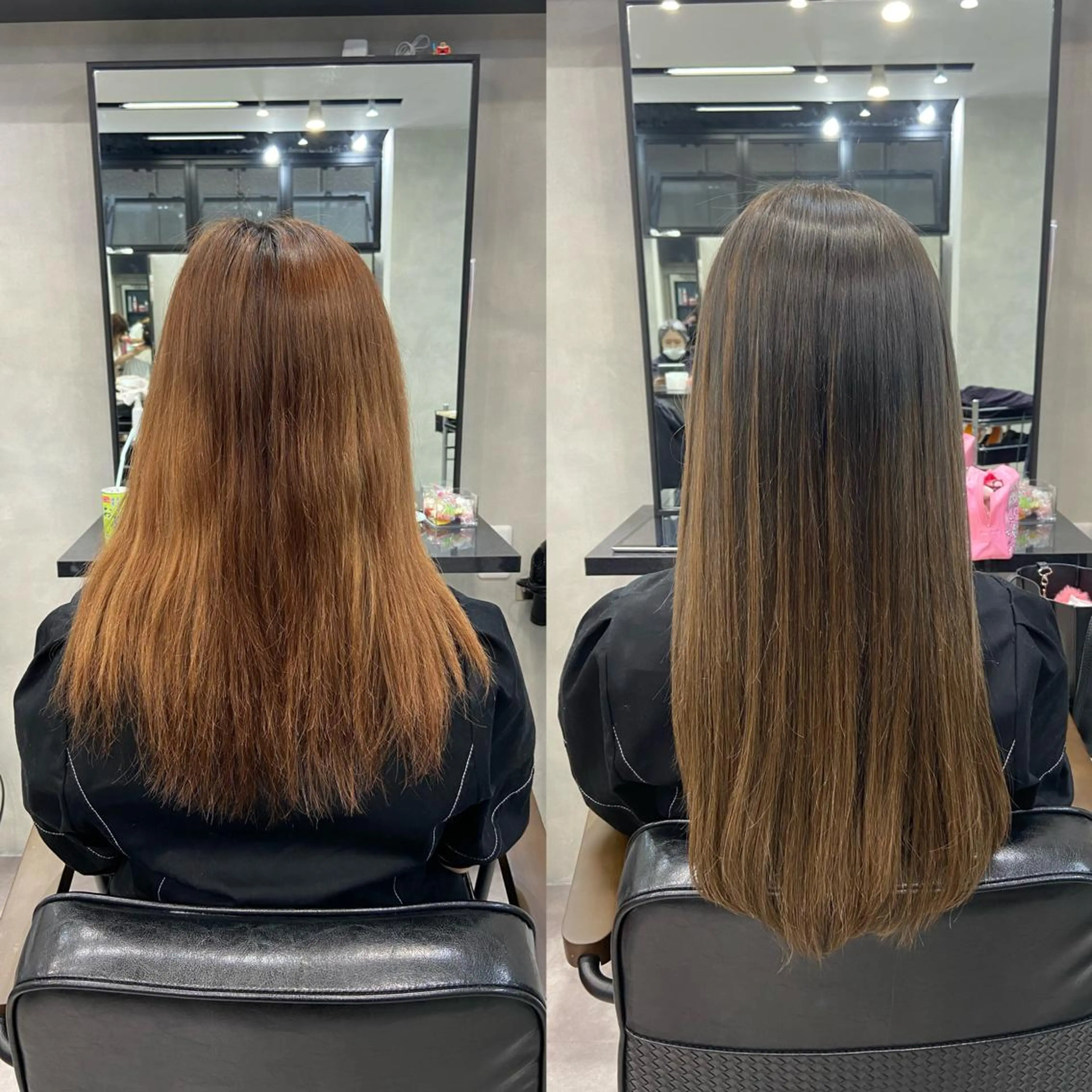 セミロング カラー ヘアアレンジ ar+ ❤︎ maiのヘアスタイル