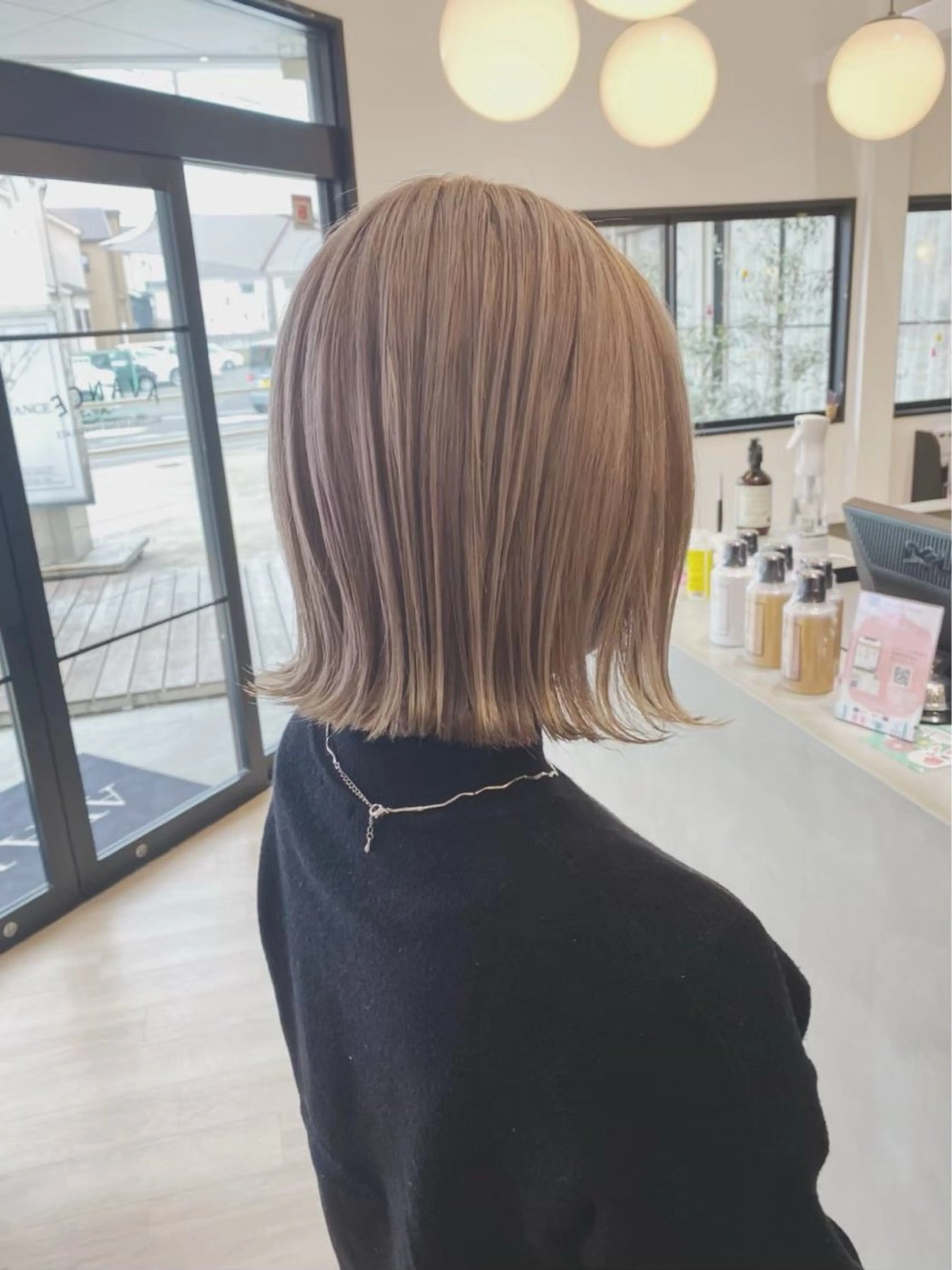 ミディアム Chere rosso所属・✨頭身浴無料 -chere-金剛店のヘアスタイル