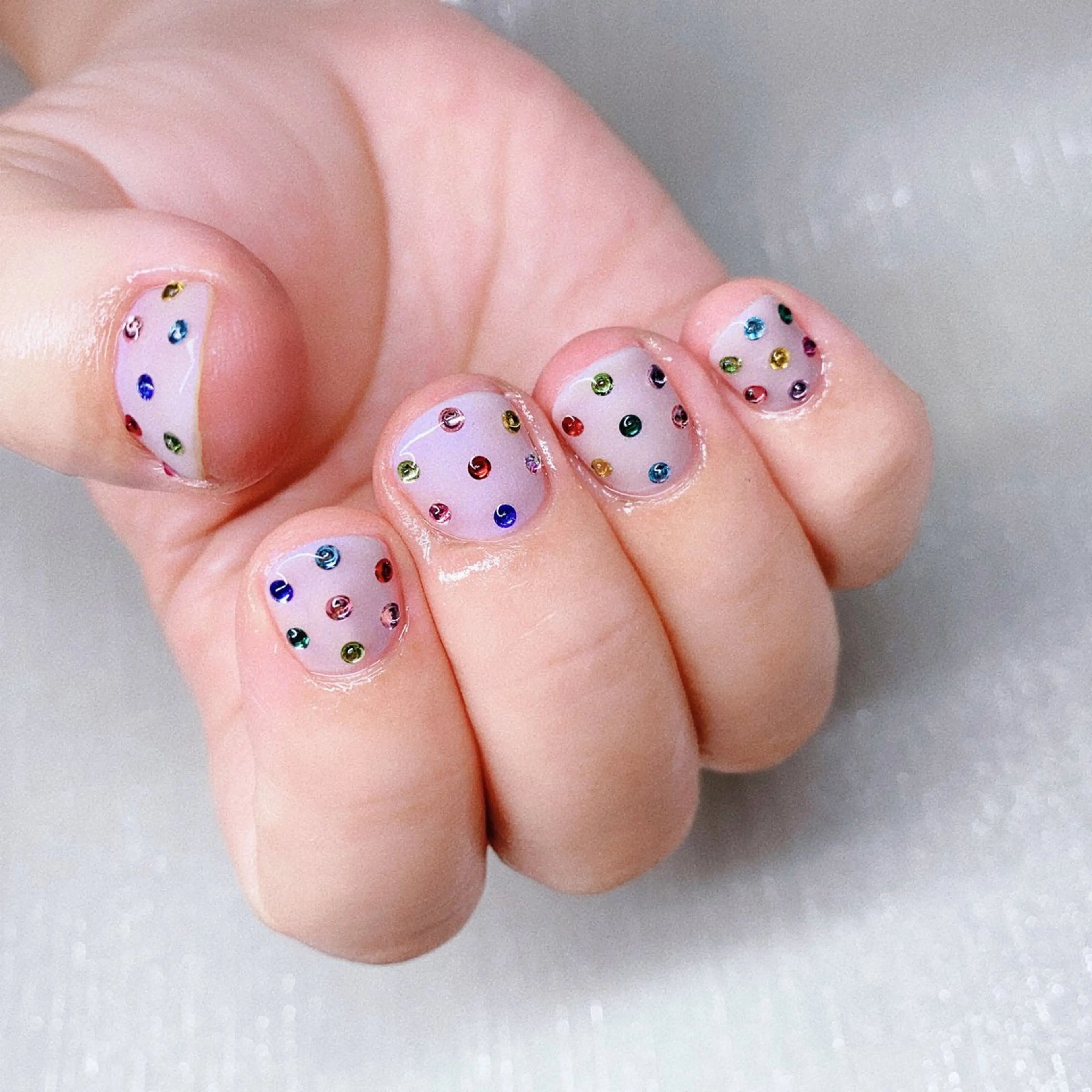 ネイル 長さ出し ハンドネイル Nailist SUZU所属・Nailist suzuのネイルデザイン