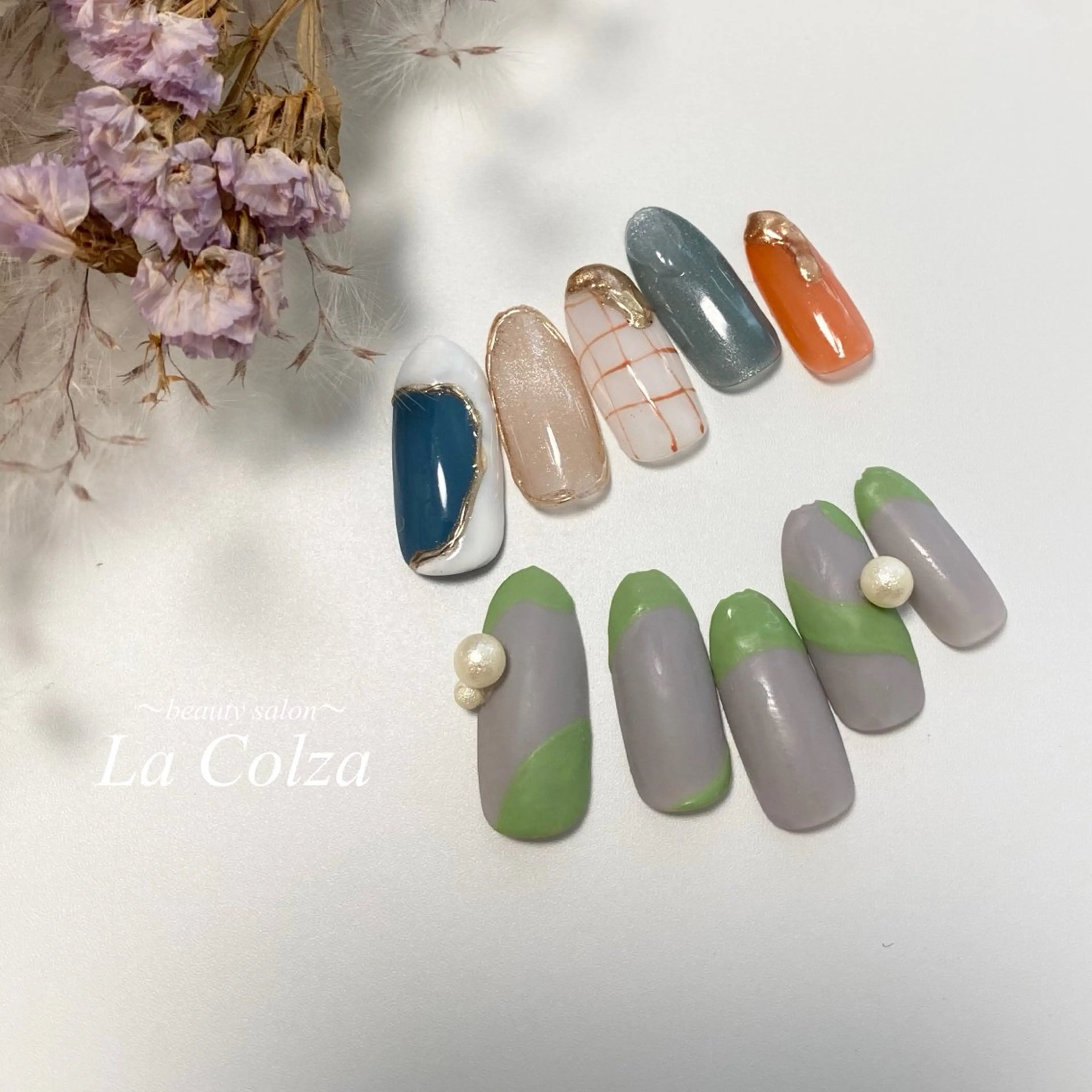 ネイル La Colzaのネイルデザイン