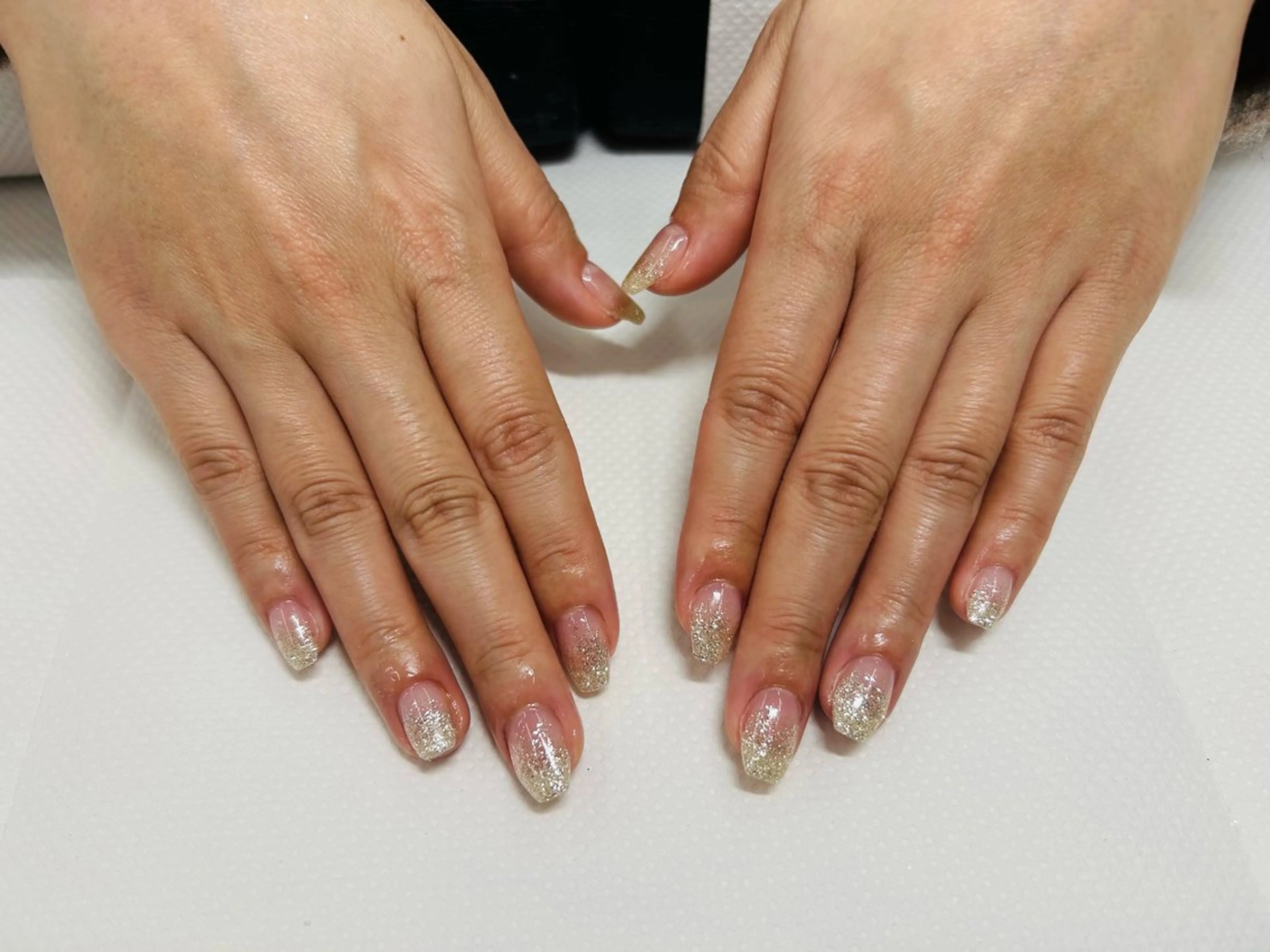 ハンド ラメグラデーション 【オフあり】の写真