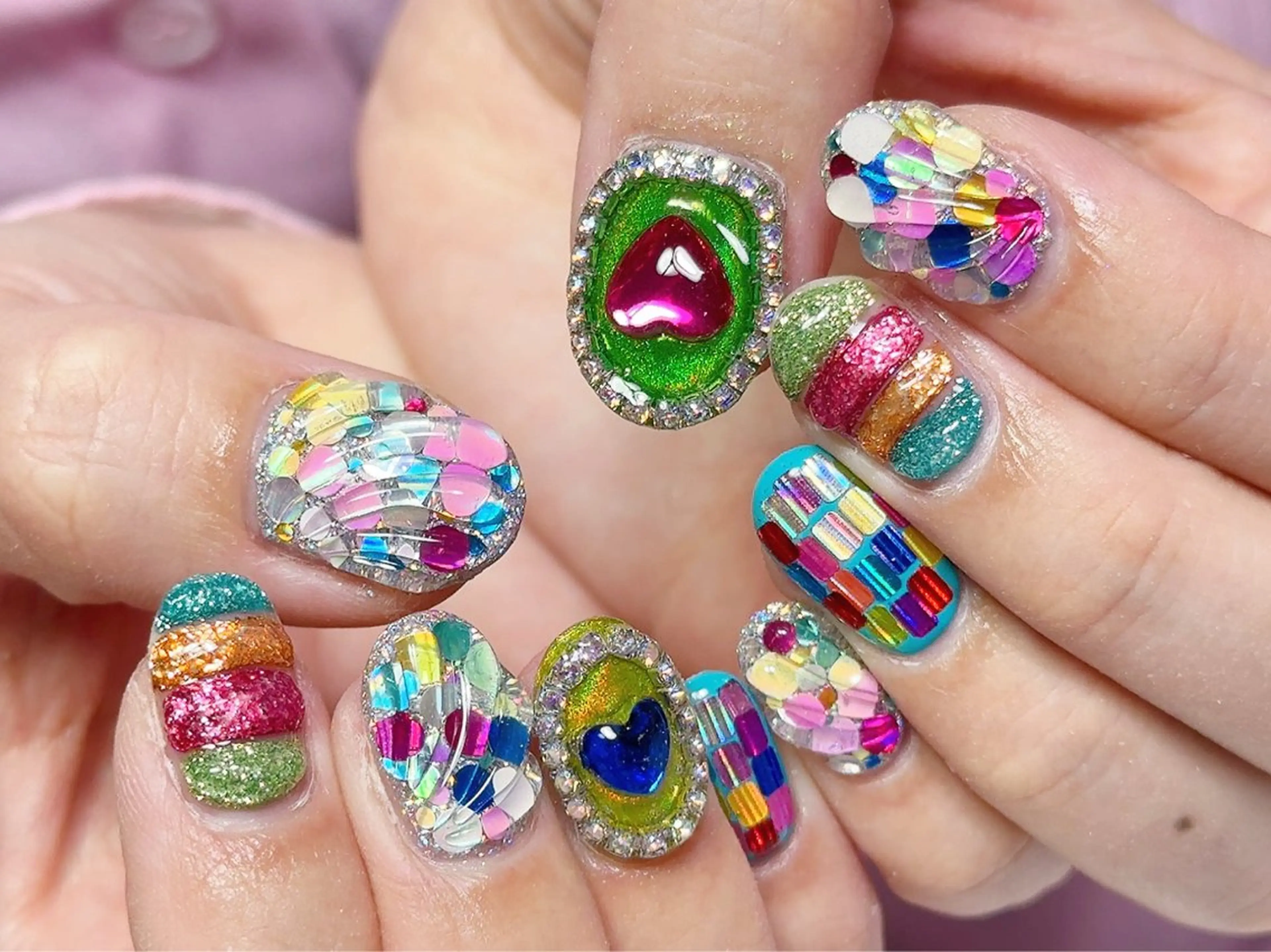 ネイル ハンドネイル Nail Atelier IamI所属・アイアムアイ 大村磨衣のネイルデザイン