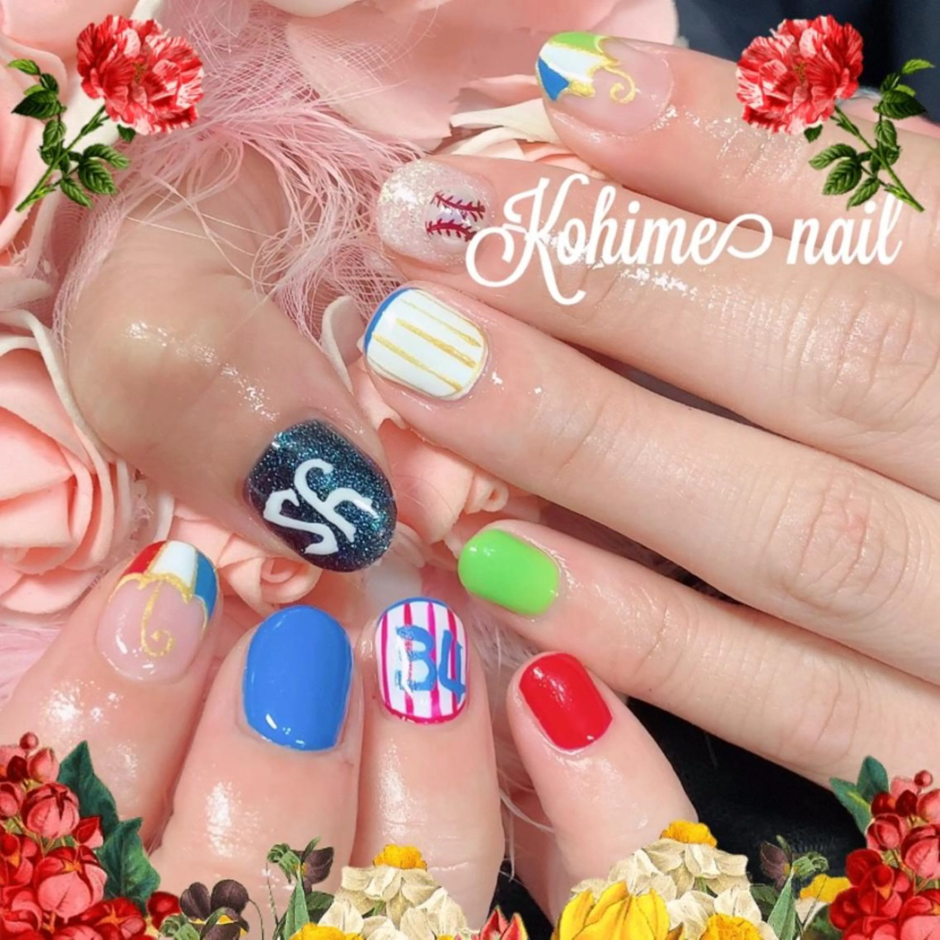ネイル 佐藤 澄江のネイルデザイン