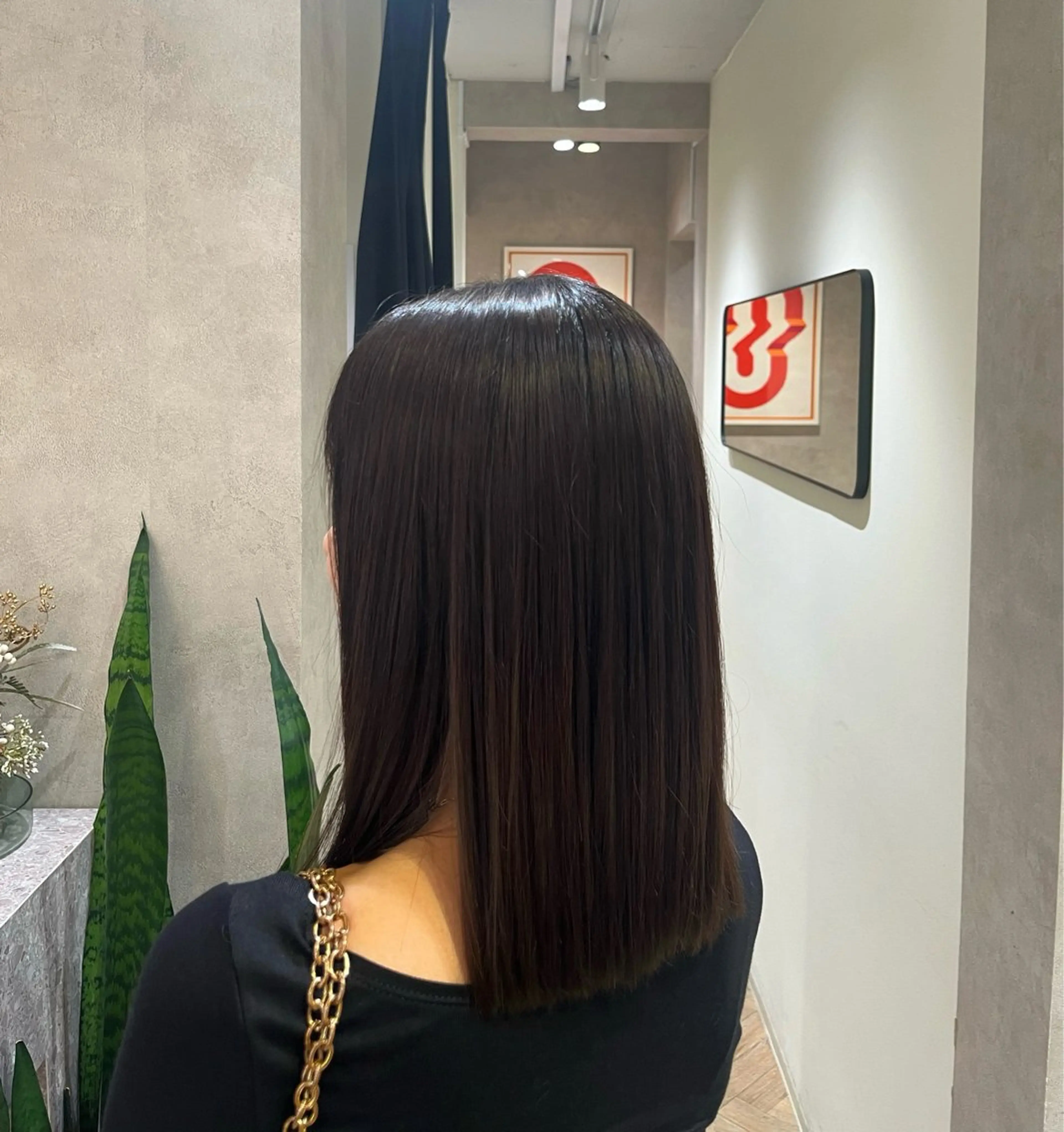 セミロング カット無料/ みく🧸💟表参道のヘアスタイル