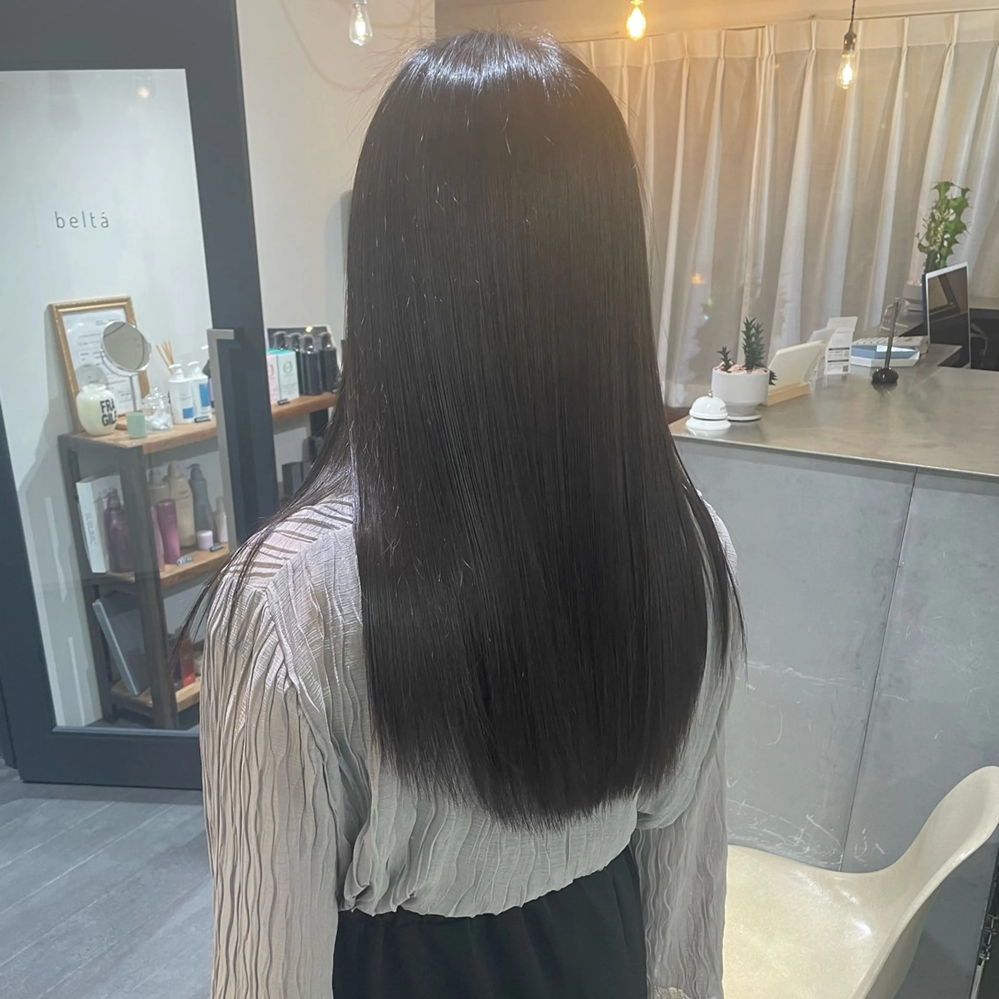 ロング 池上 琉加のヘアスタイル